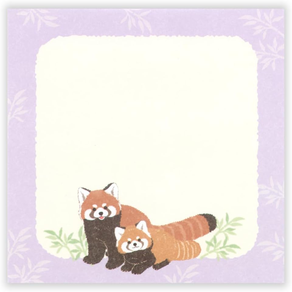 現貨｜ZOOm in Animals 小熊貓 日本製 便條紙 Memo Notepad (5424415)