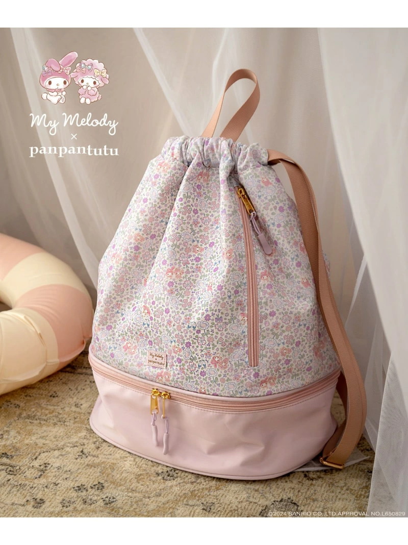 🆕【⭐預訂⭐】🇯🇵日本直送 🌀panpantutu x #Cinnamoroll / #Melody / #Kuromi 防水 分層 游水背包🌀 [PLFD-0026] [260623]