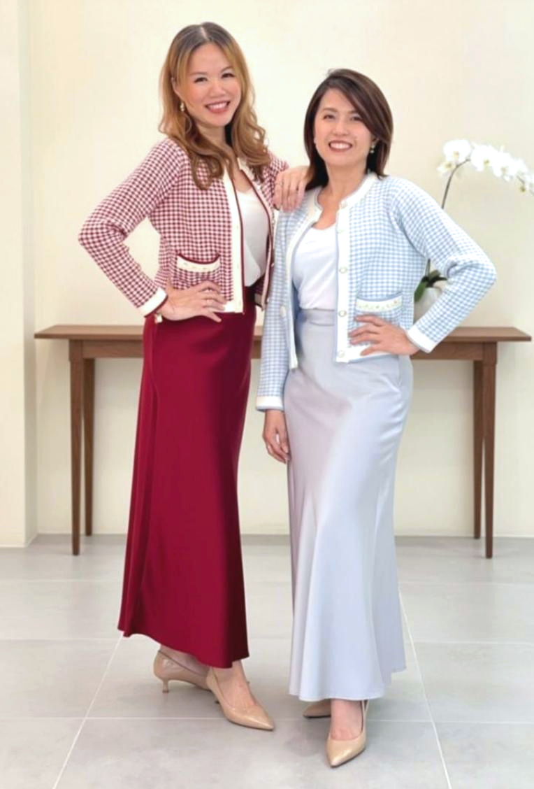 Satin A-Line Maxi Skirt