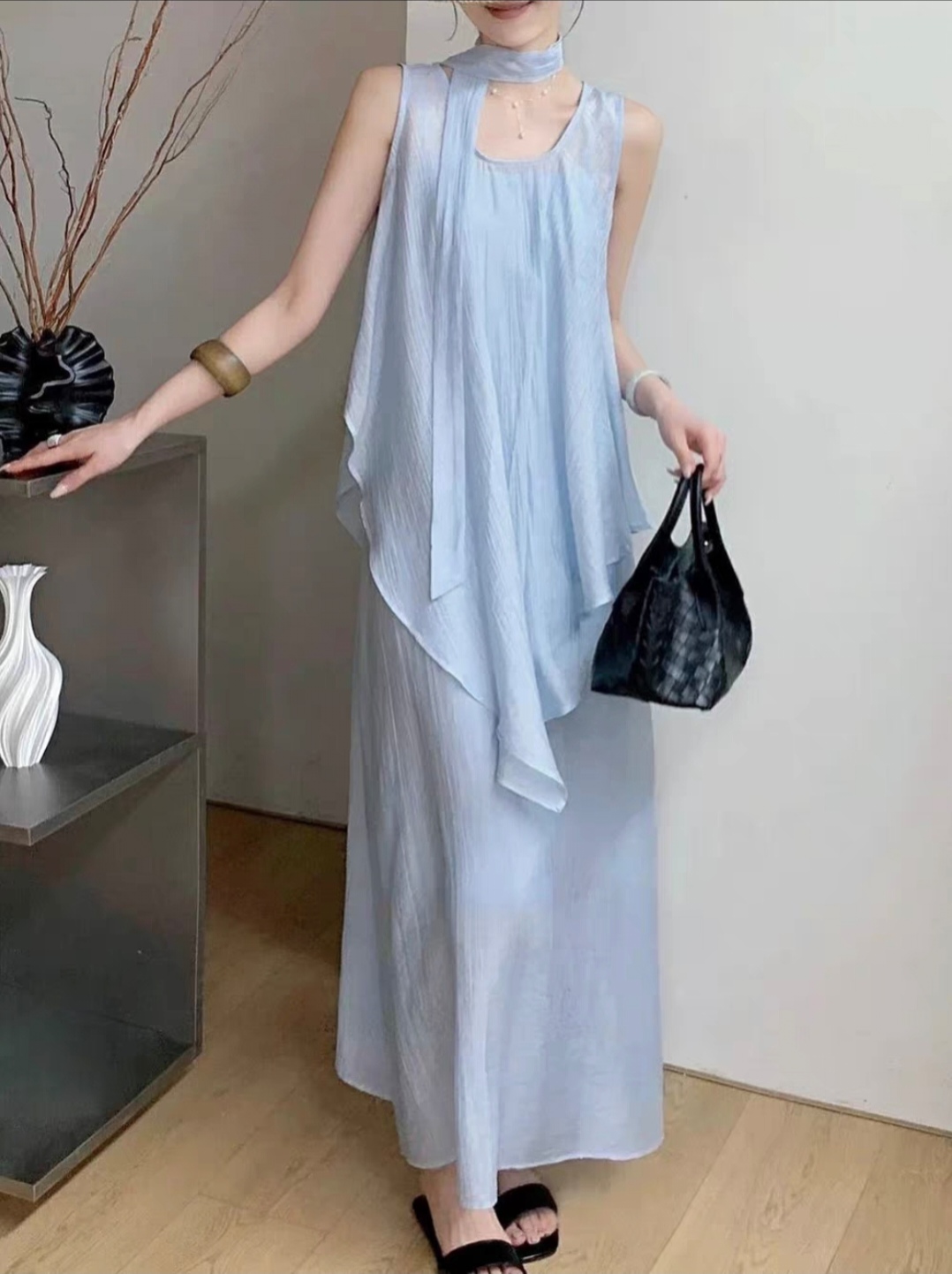 ST526度假风不规则套装