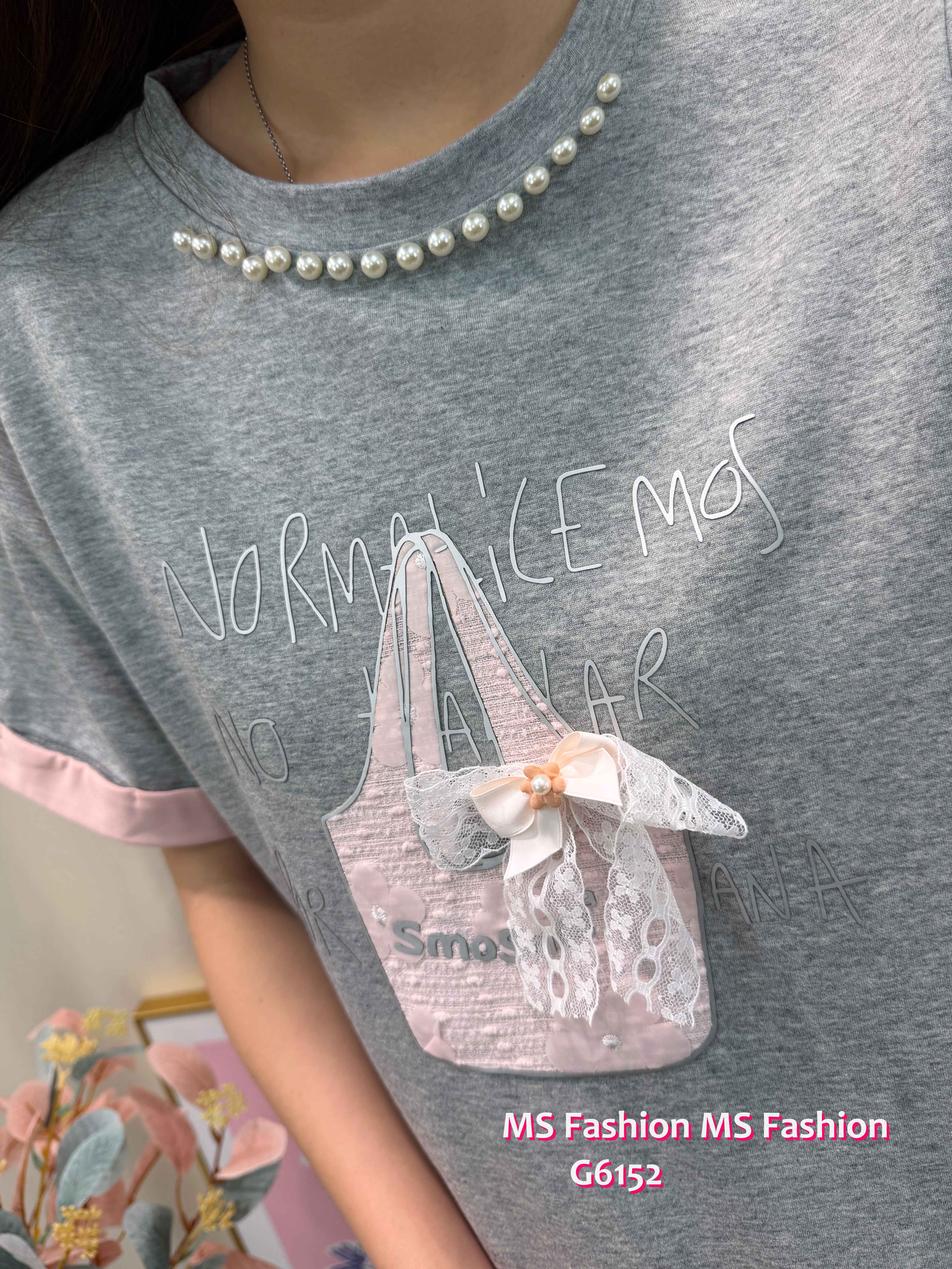 G6152 韓國🇰🇷靚靚手袋蝴蝶print top