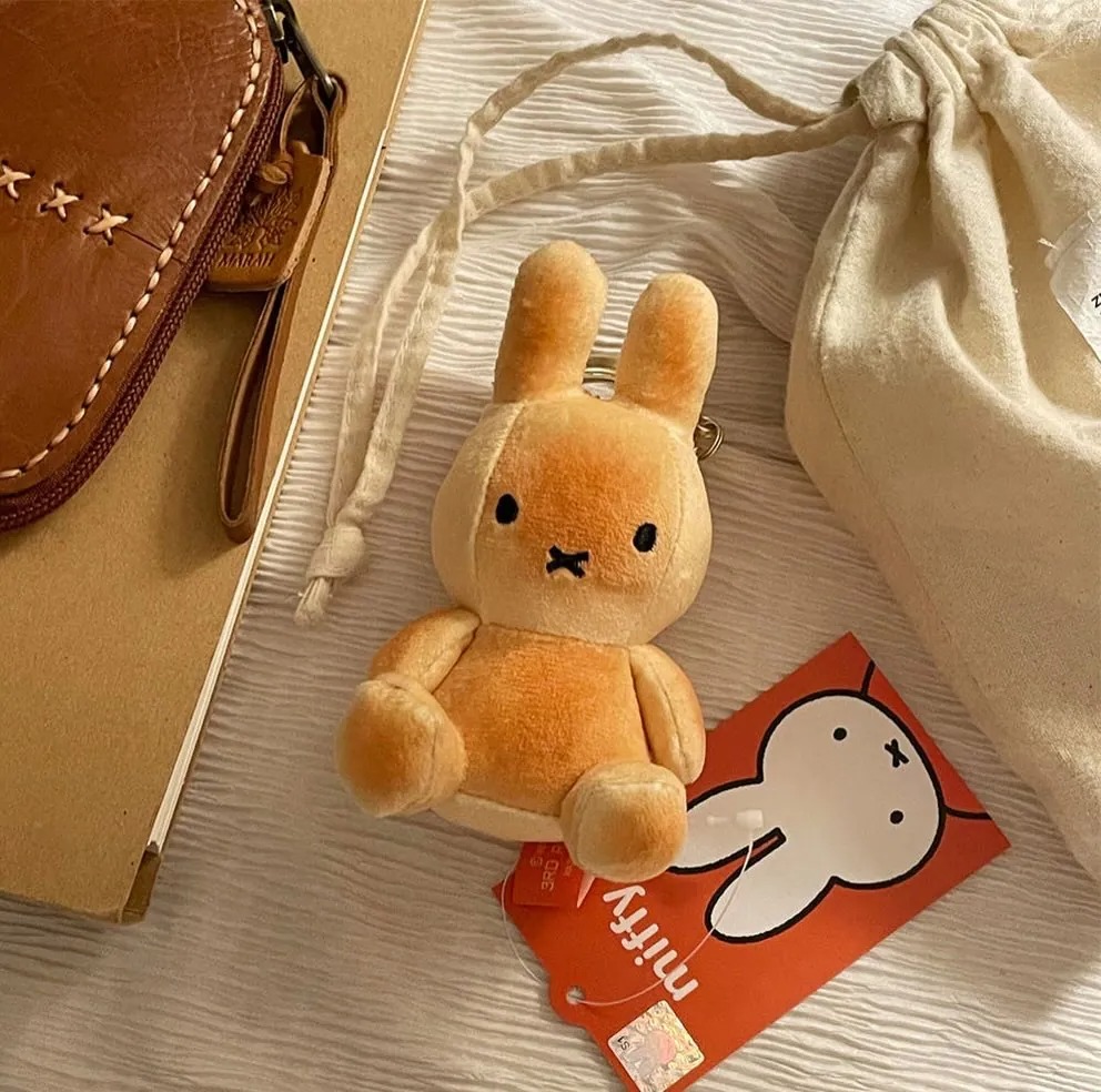 韓國首爾限定 Miffy 烤麵包造型公仔掛飾