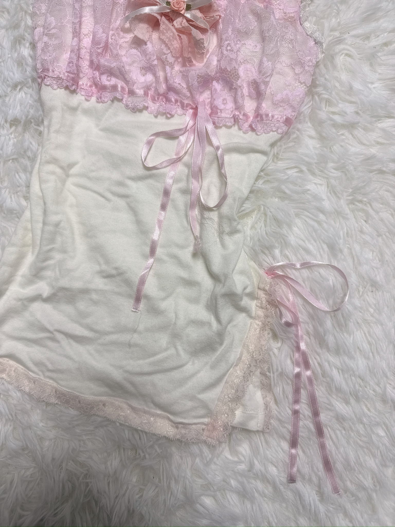 Angel Lace Rose Remade Camisole