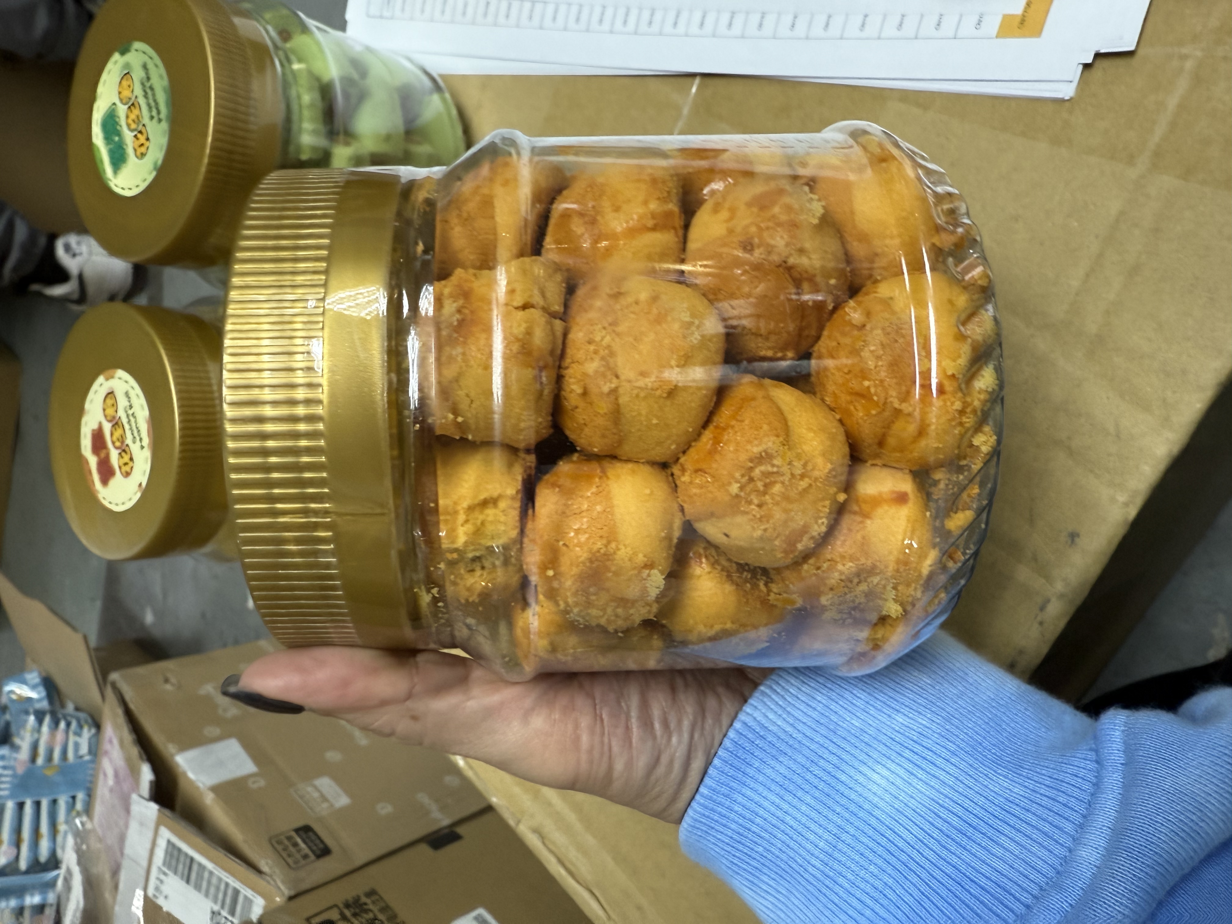 馬來西亞賀年小食 鹹蛋菠蘿酥