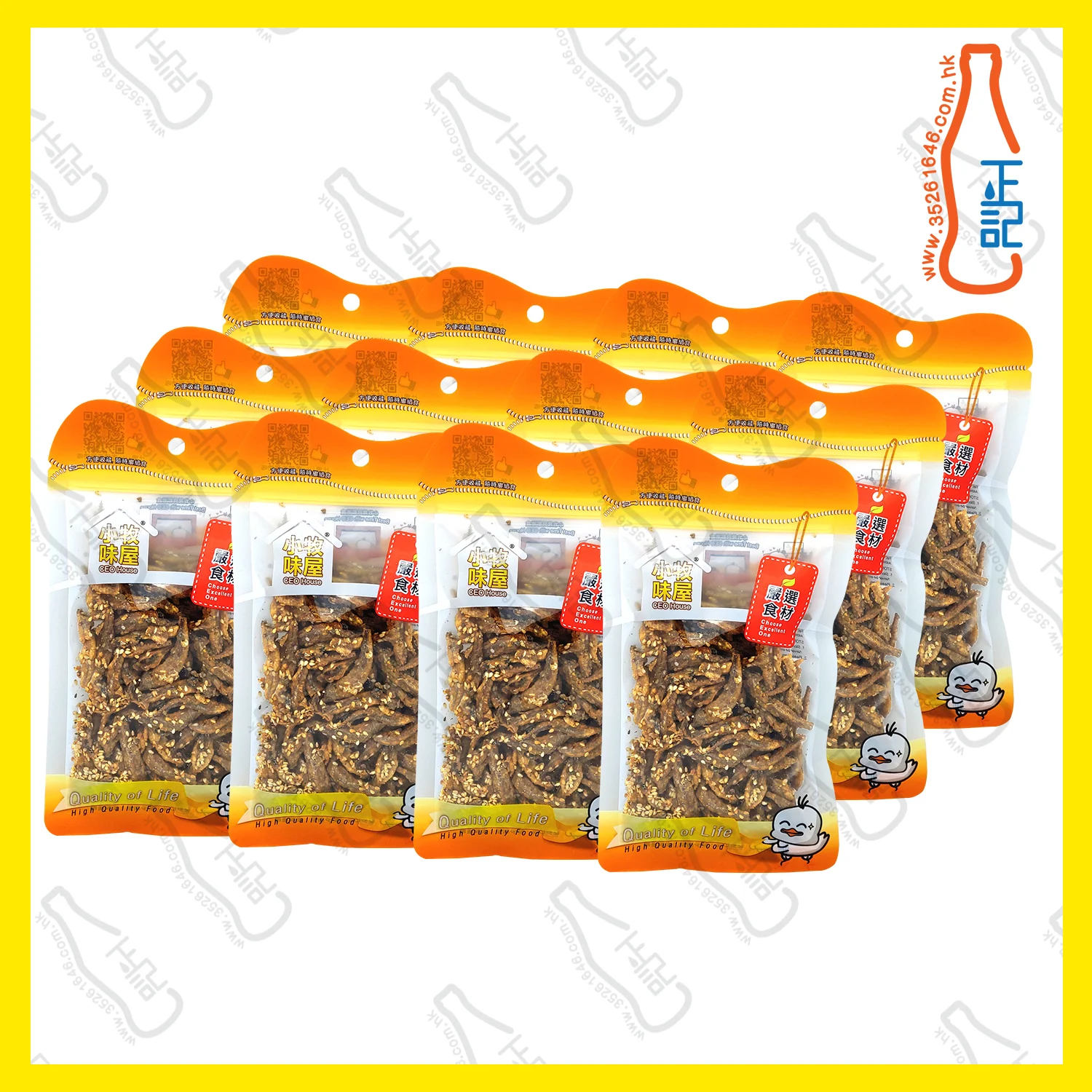 ==FT4778 小牧味屋 泰國芝麻銀魚仔 60g x【12包】/袋