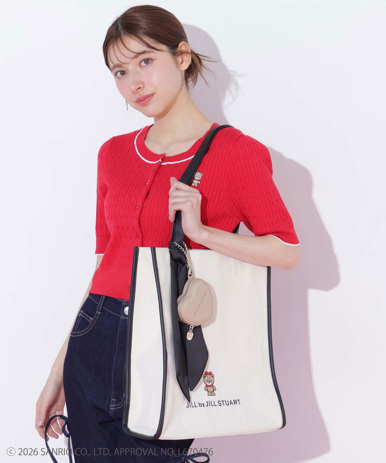 🎀【預訂】 JILL by JILL STUART Tiny Chum Collaboration Tote Bag Black