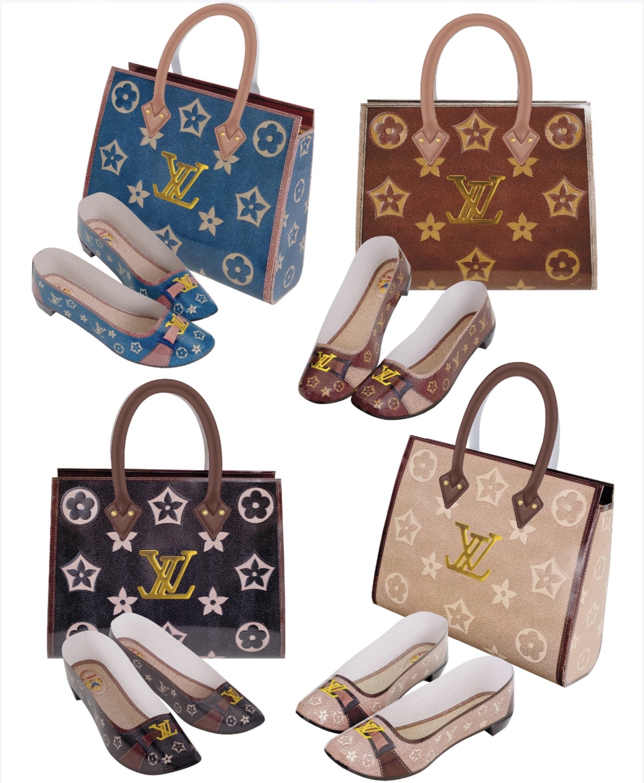 現貨 新貨 奢侈品壓紋女手袋加鞋