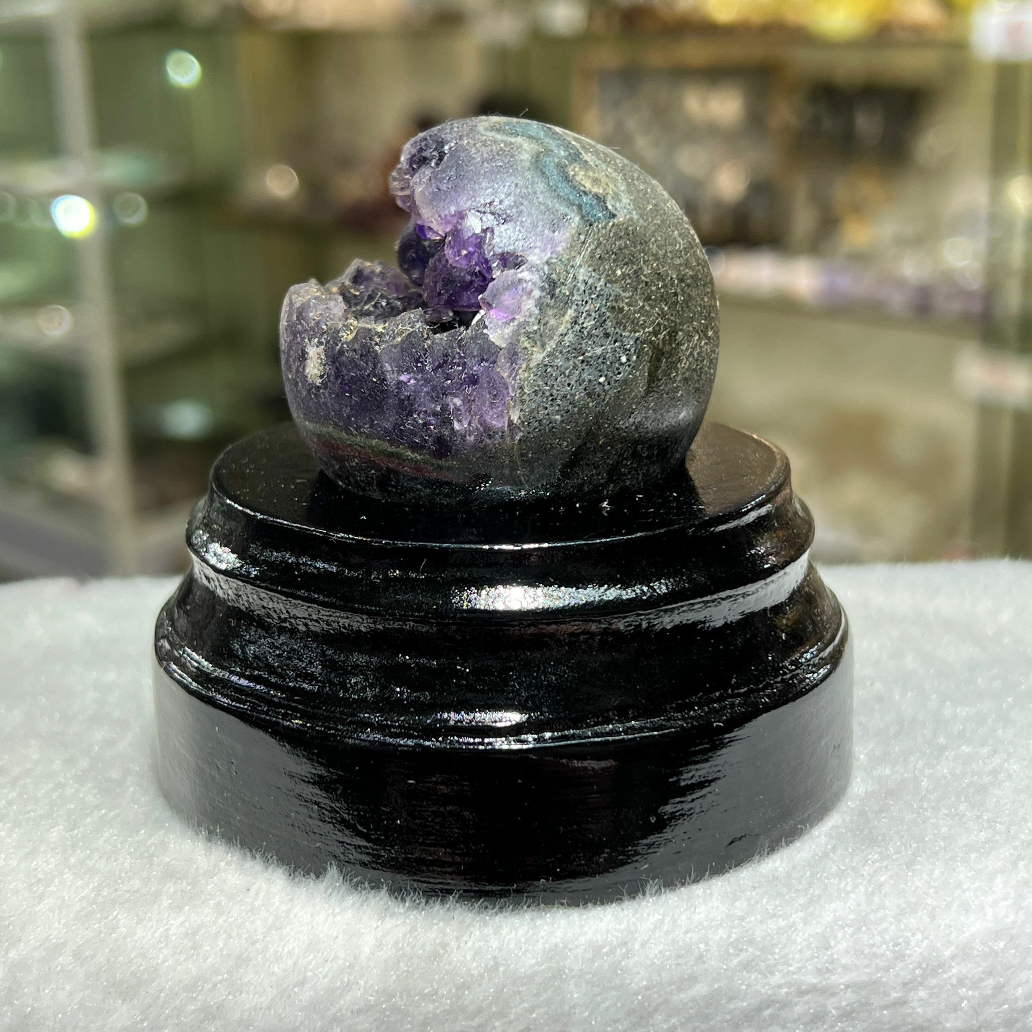 紫晶開口笑 4.8cm+/-