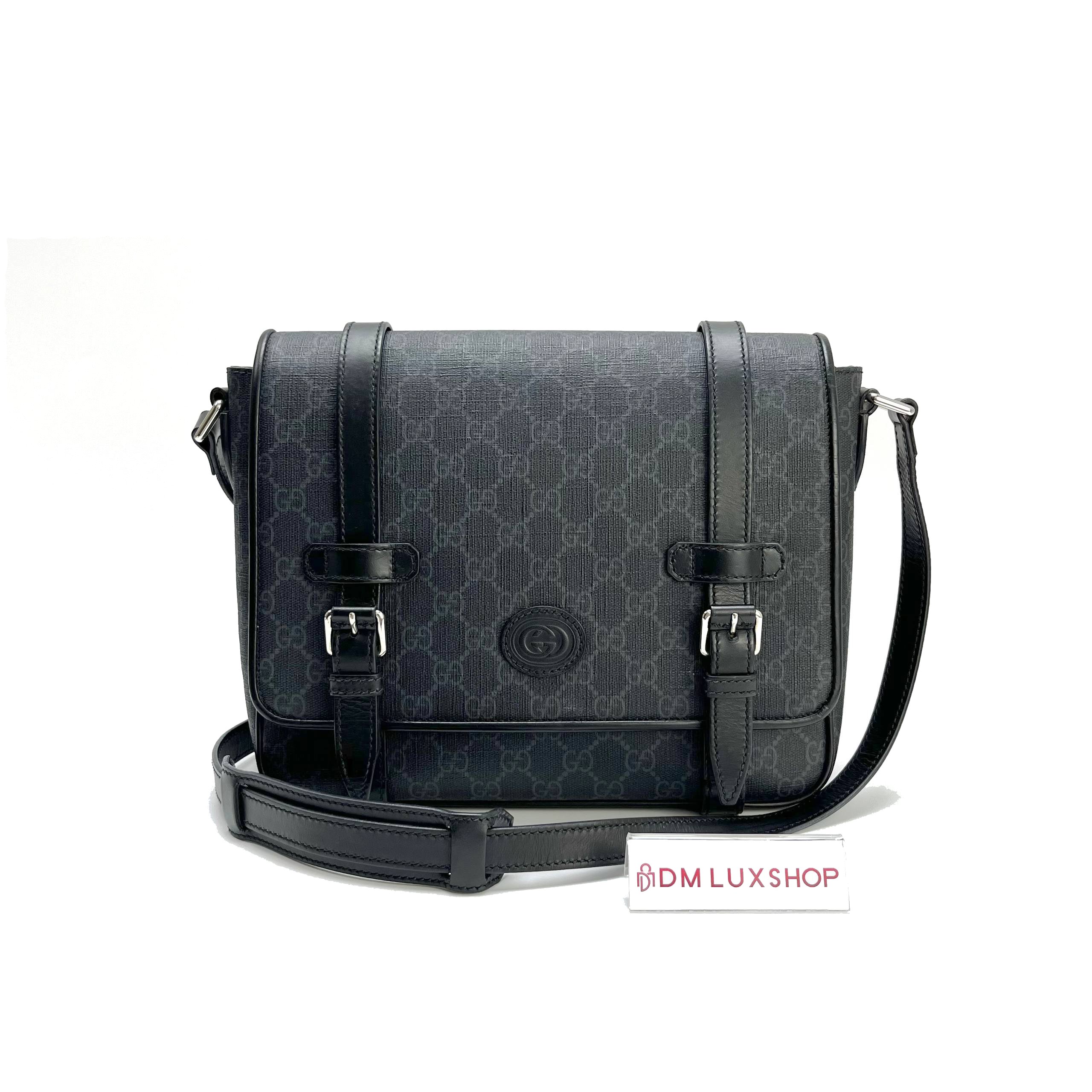 Gucci GG Canvas Messenger Bag