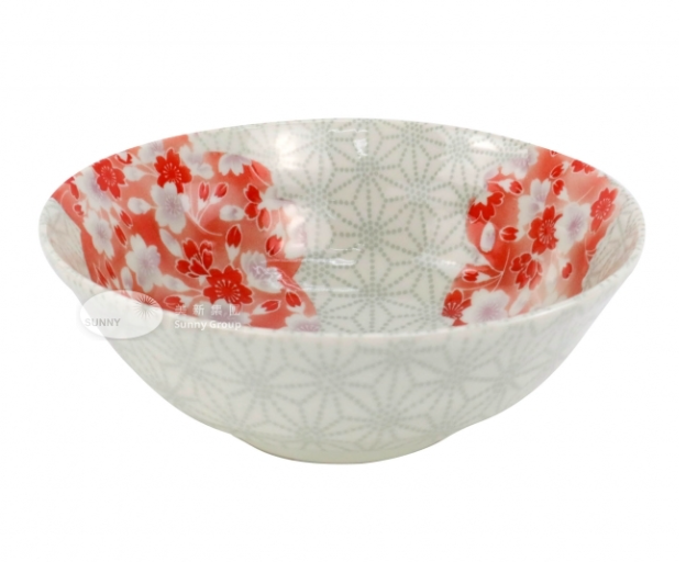 TN-1504/日本製麵碗(粉紅/櫻花)