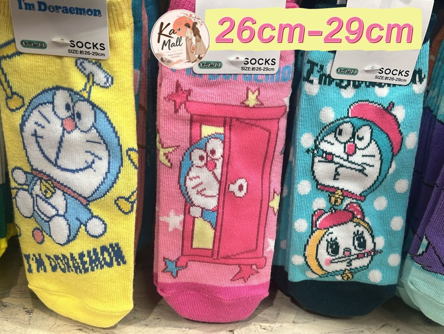 多啦A夢💙成人襪子 26cm-29cm 