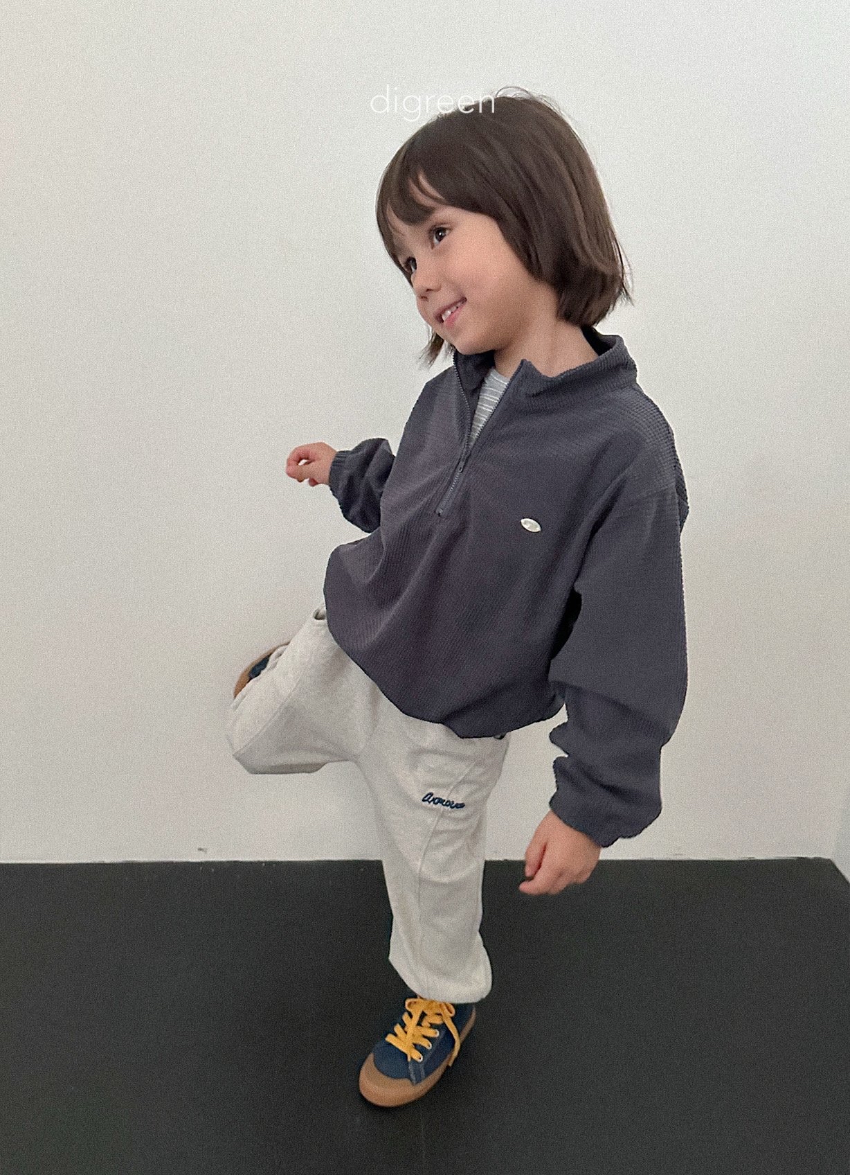 Digreen | denny half-zip 
