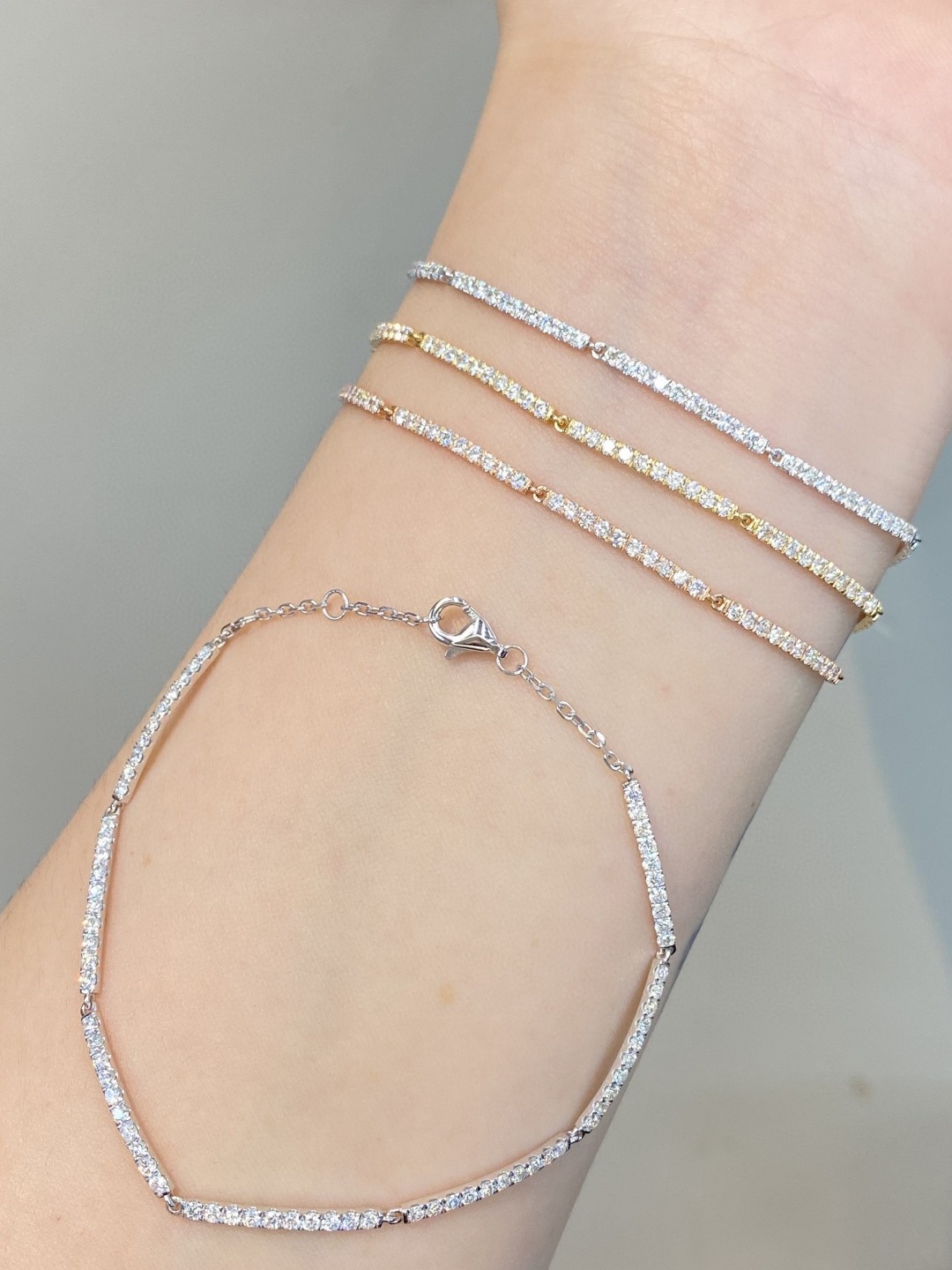 18K Diamond Bracelet 