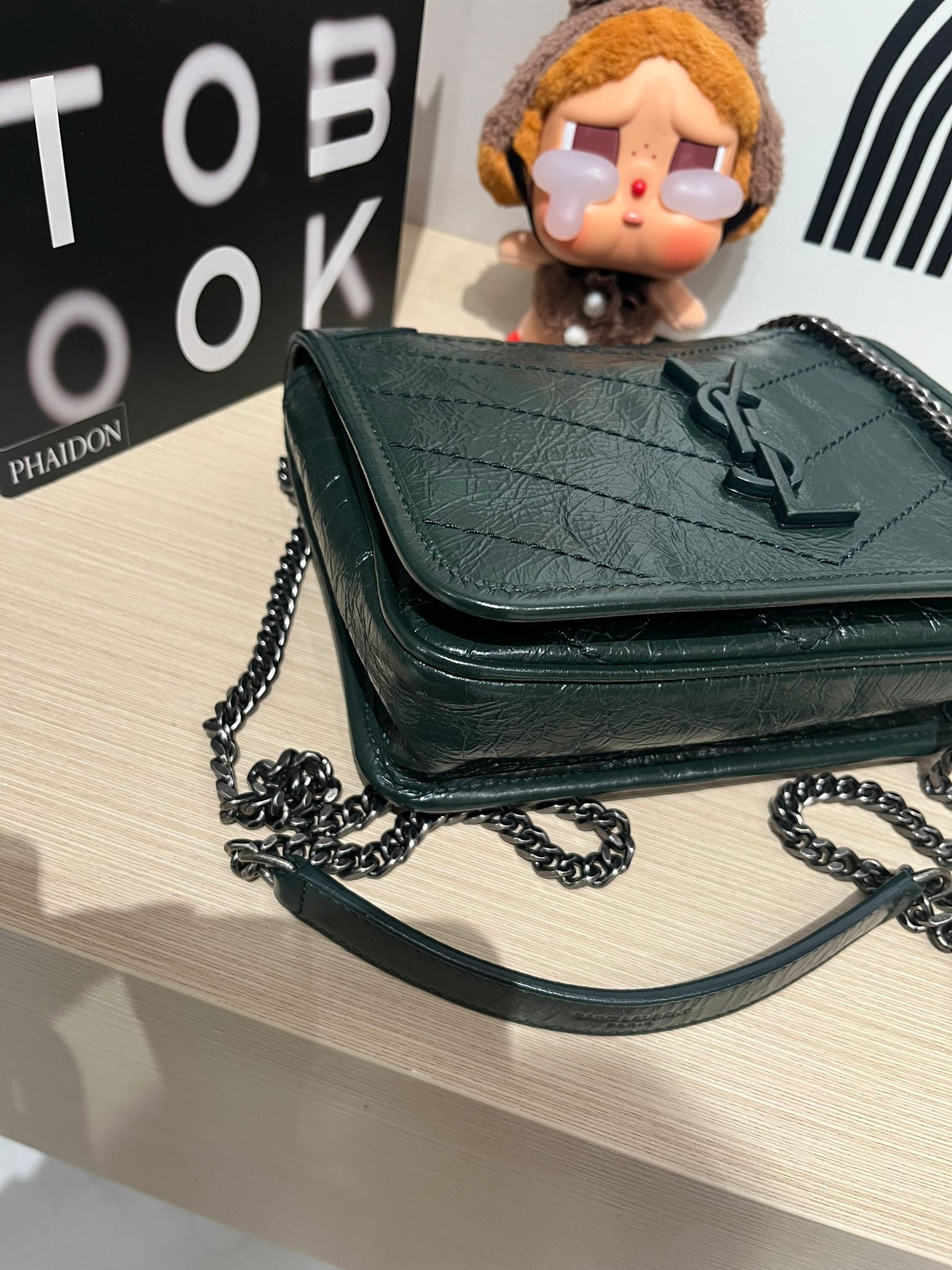 YSL Niki WOC 100%Authentic, 95%New ✅Dust bag