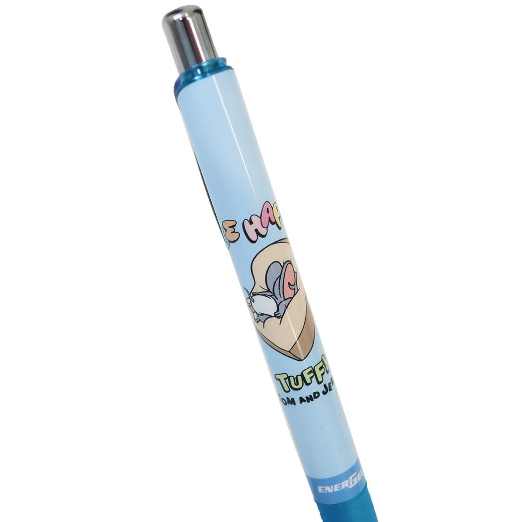 現貨｜Tom and Jerry 湯姆與謝利 日本製 Pentel EnerGel 0.5mm 黑色 啫喱筆 (229468)