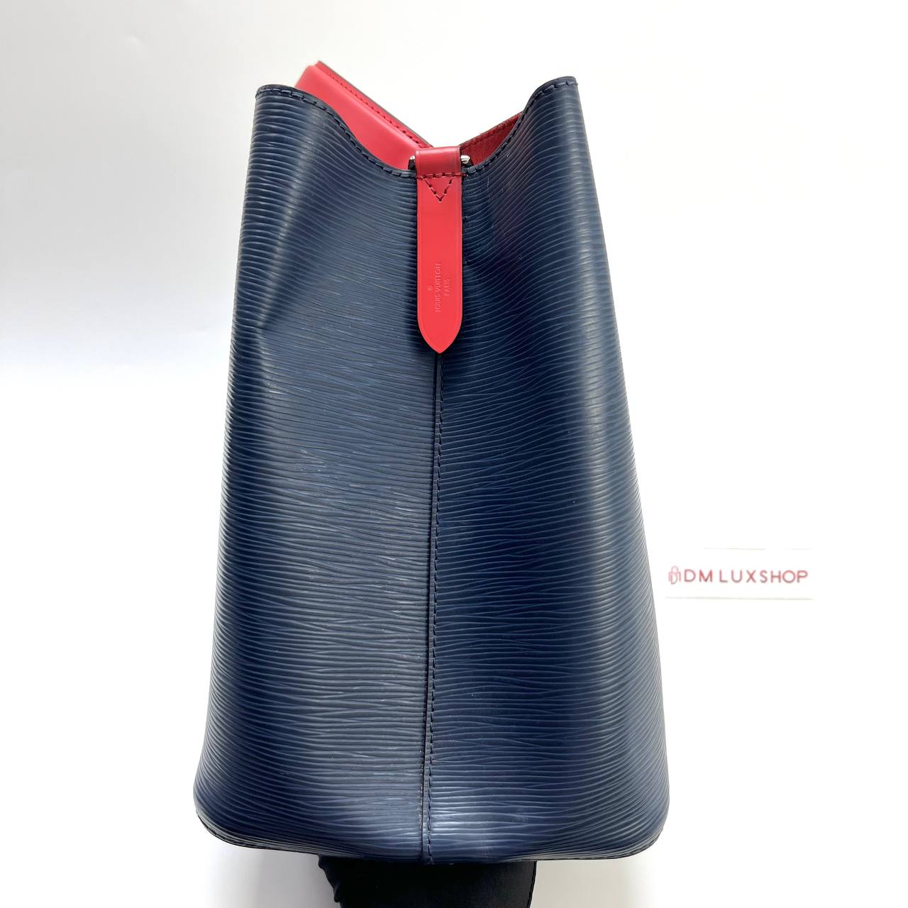 LV Blue Epi Leather Neo Noe MM SHW