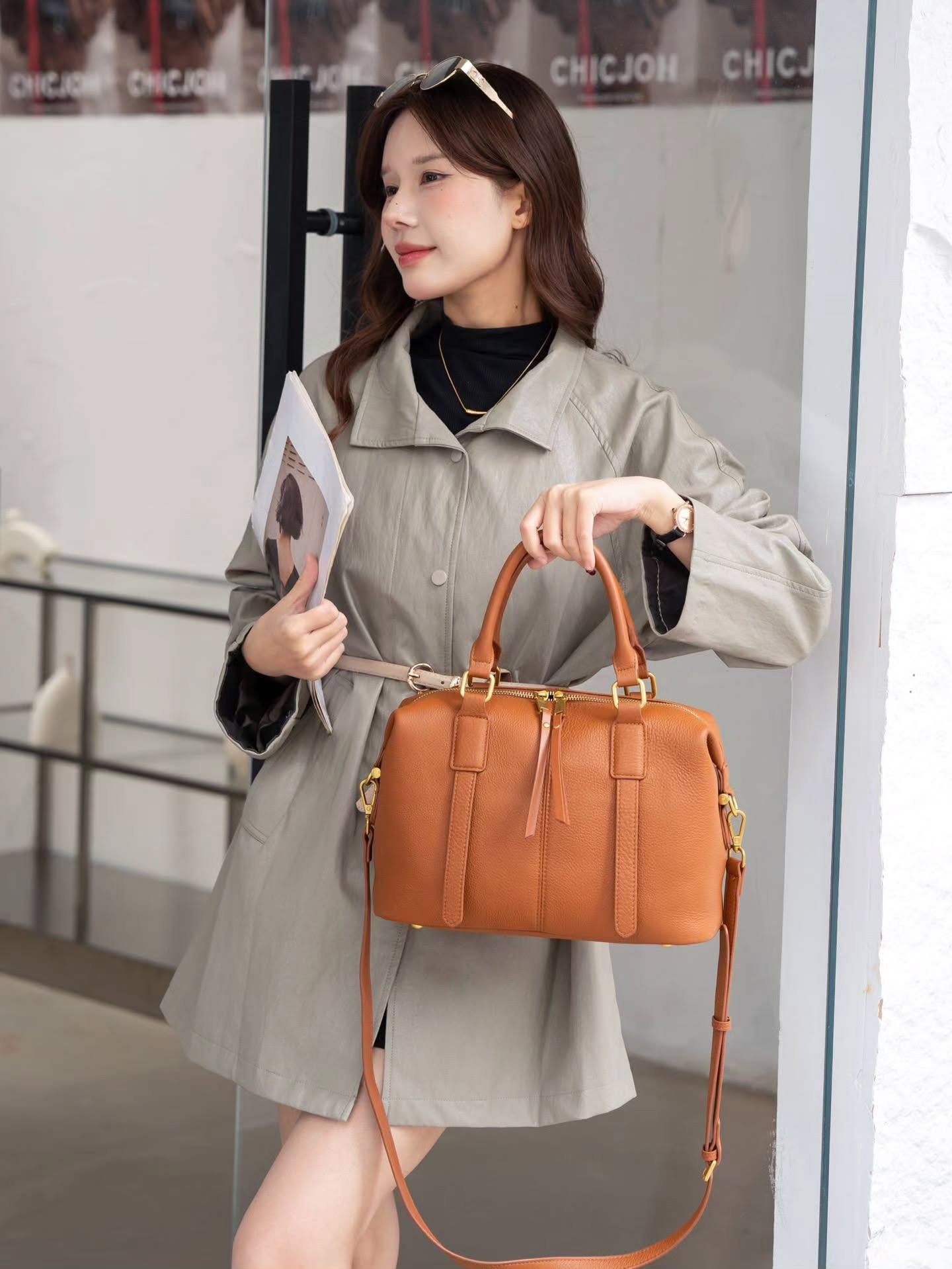 8705# 🆕新款波士顿手提包🇨🇳