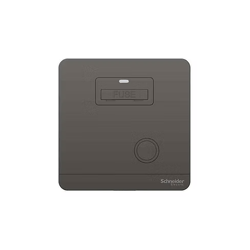 施耐德 AvatarOn 石墨灰 13AFuse有燈 接線蘇