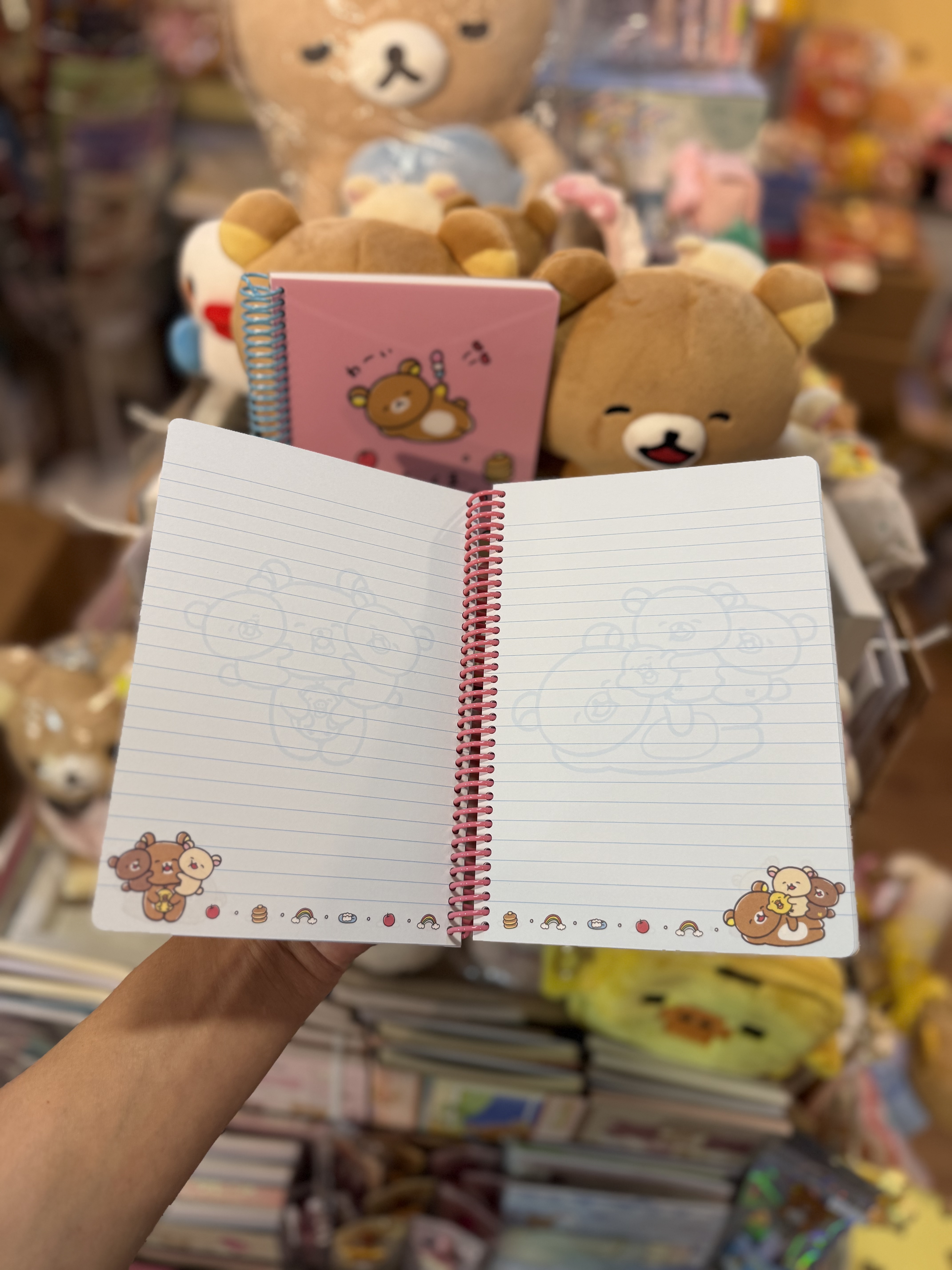 《現貨》全新 happy rilakkuma 系列圈簿