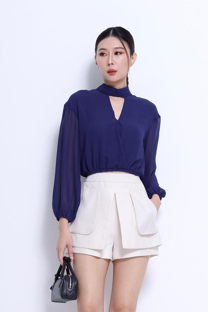 大口袋设计裤裙 1615