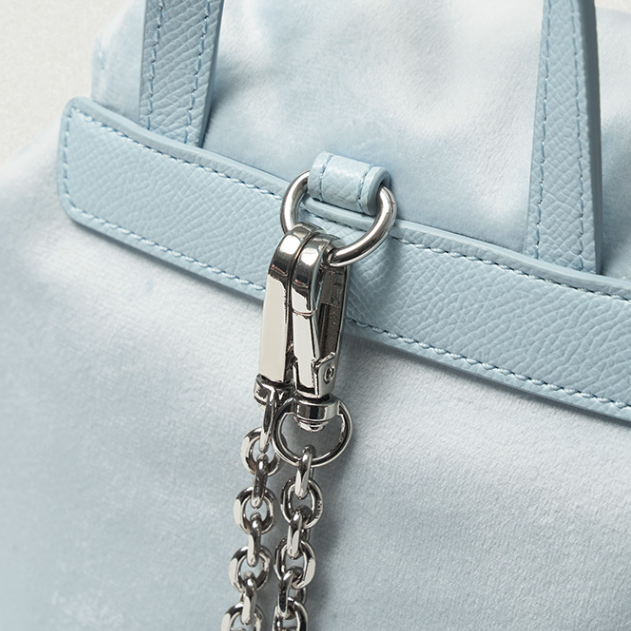 [The Barnnet] Mauve Velvet Chain Backpack (2種)