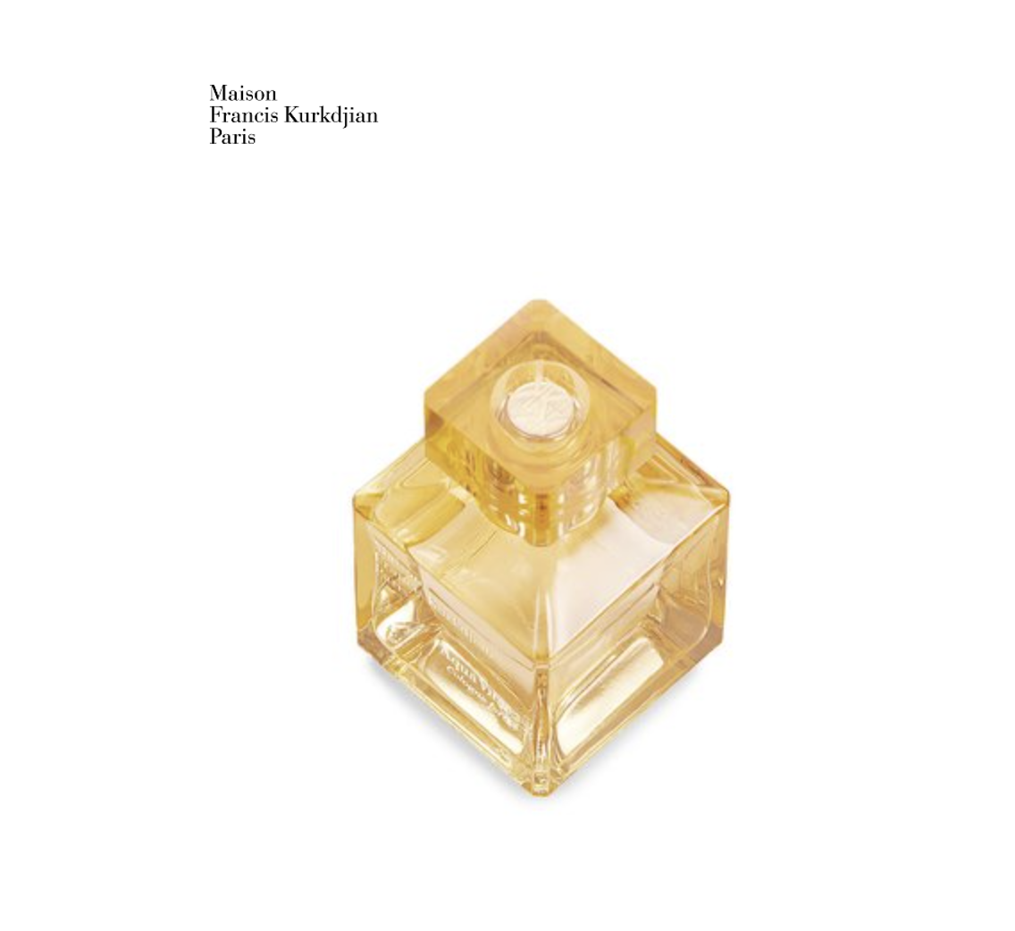 MAISON FRANCIS KURKDJIAN Aqua Vitae Cologne Forte 生命之水古龍淡香精 70ml