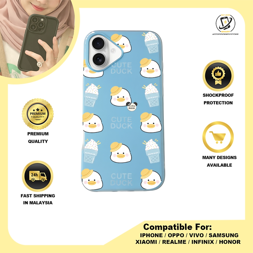 JELLY CASE PHONE FOR IPHONE - DESIGN DUCK A