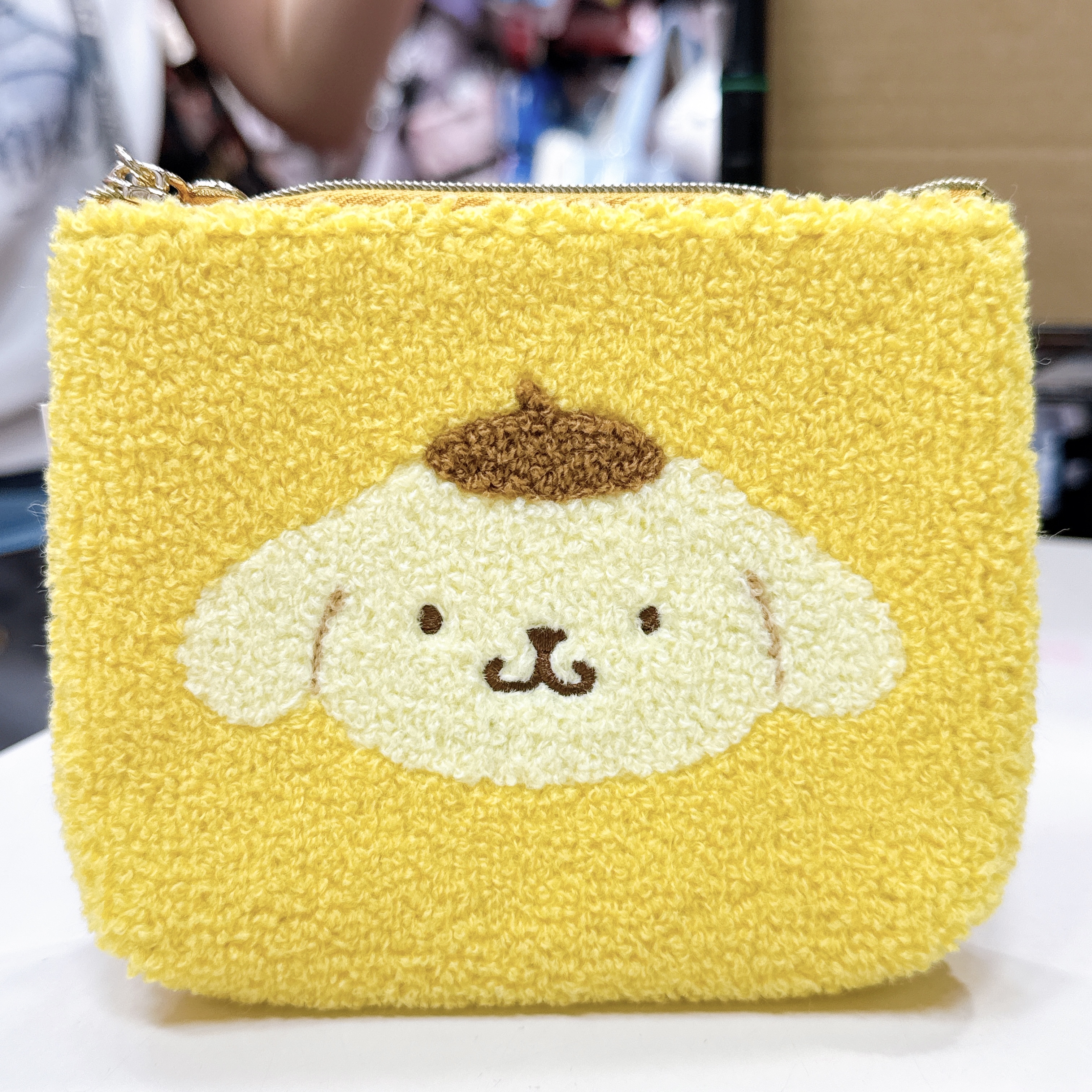 日本版Sanrio針織料拉鏈袋大約13.5×11 cm