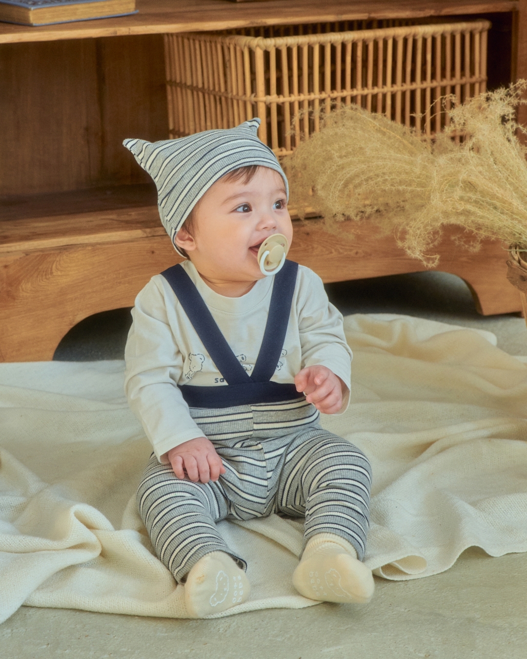 🇰🇷Oottbebe suspender leggings