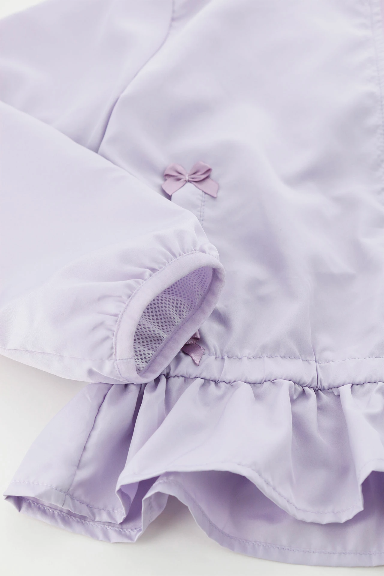 🆕【⭐訂購⭐】🇯🇵 日本直送 🌀荷葉邊 絲帶 網眼連帽風褸 [5款選]🌀 [ELCA-0128][260405]