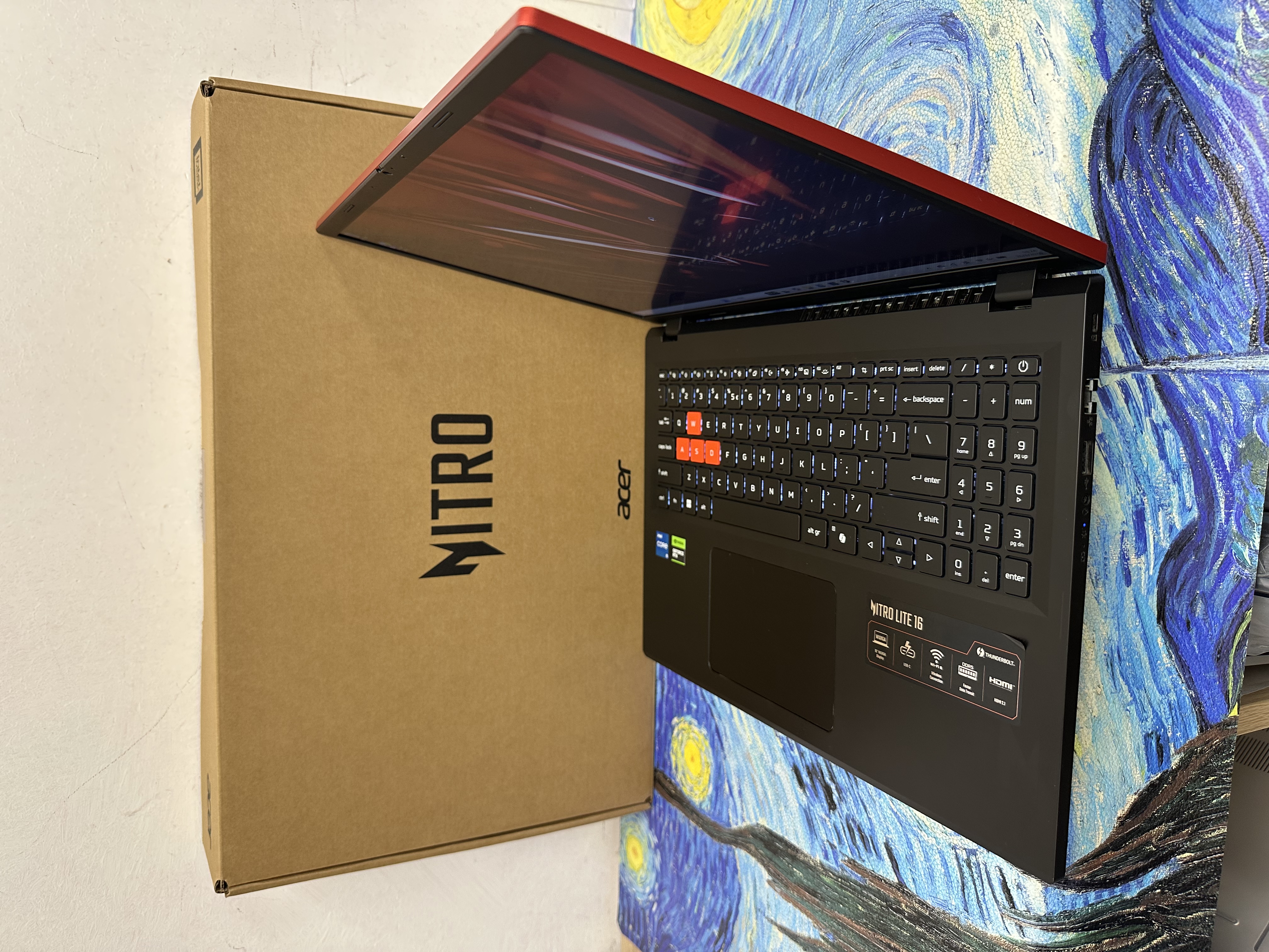 #6107 Acer Nitro  i5-13420H/8,16,32GB Ram/128,256,512GB,1TB SSD/RTX 4050/ 1200P 165Hz / Gaming Laptop / Notebook / PC / Movie / Netflix / YouTube / Music / Type C 充電