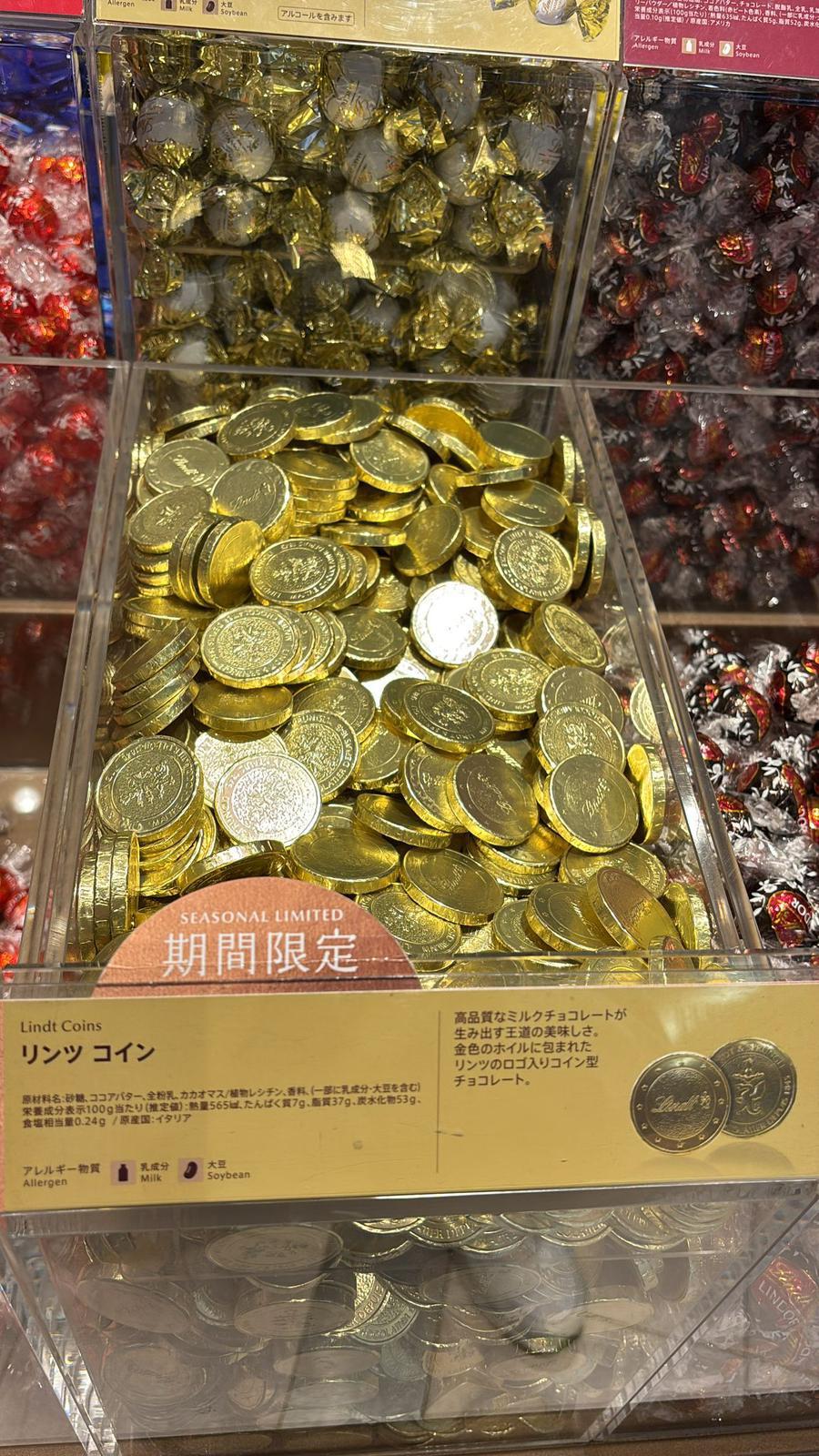 lindt 金幣朱古力 10pcs