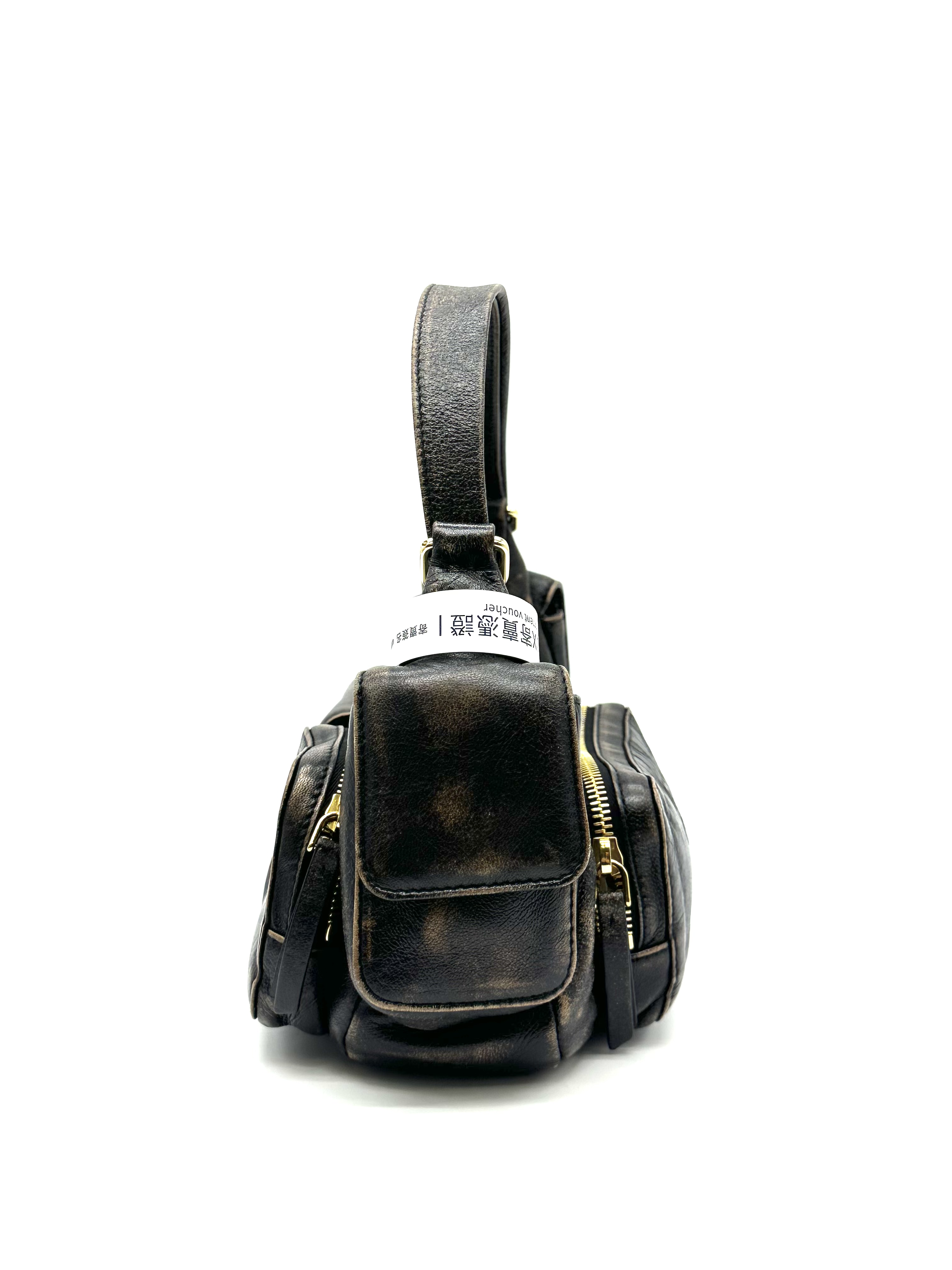 Pre-Owned MIU MIU Nappa Leather Pocket Bag / Product Code: 26042108