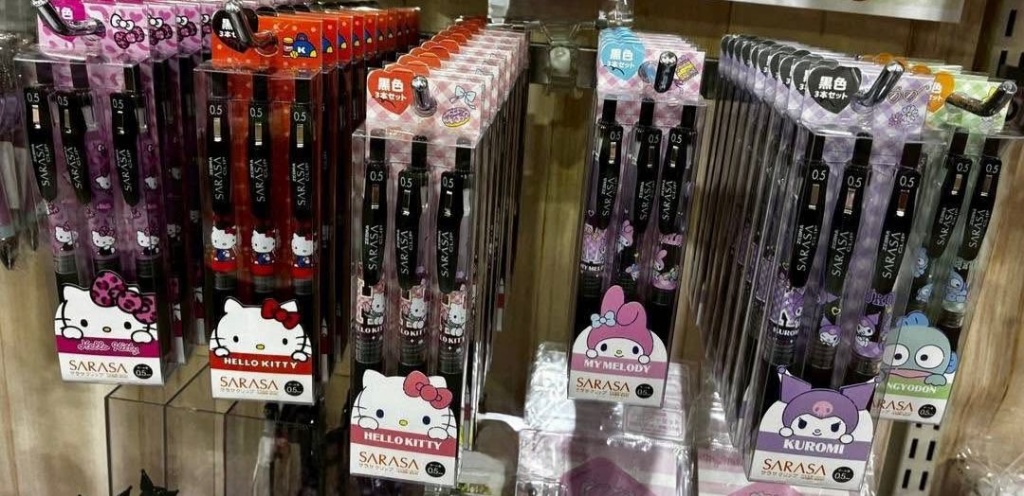 SANRIO SARASA 原子筆 3入 - 04260199