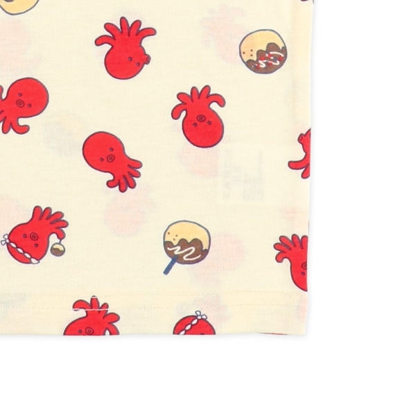 🇯🇵預訂 日本直送🇯🇵章魚燒滿印包腹短袖家居服上下套裝