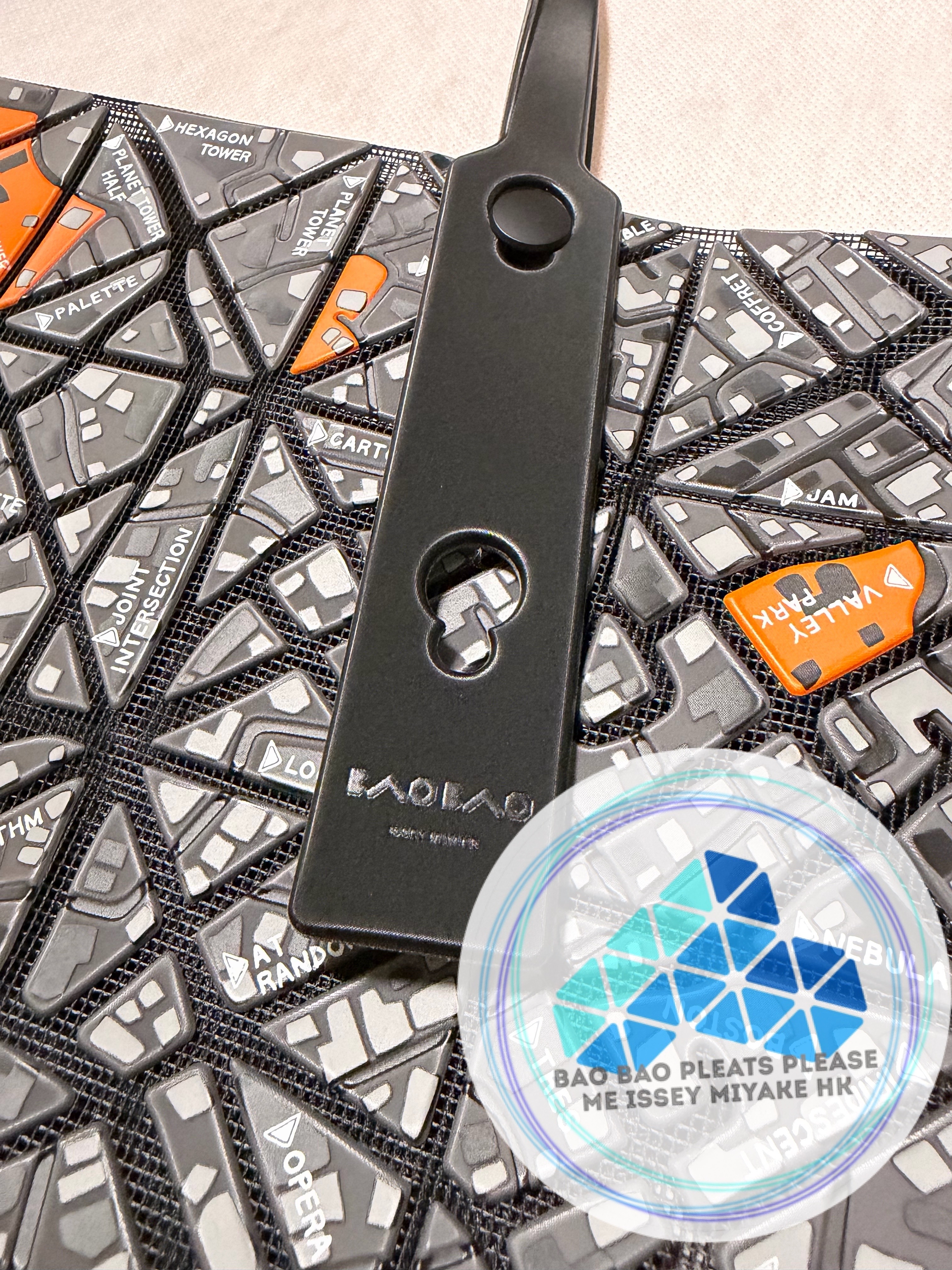 BAO BAO limited edition “MAP”限量版立體地圖圖案6x6 tote bag