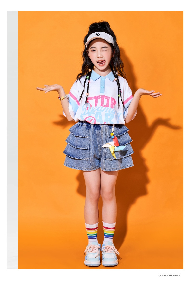 兒童團體演出服裝 小學幼稚園畢業禮演出服 團體舞台表現衣服 Lets Cosplay