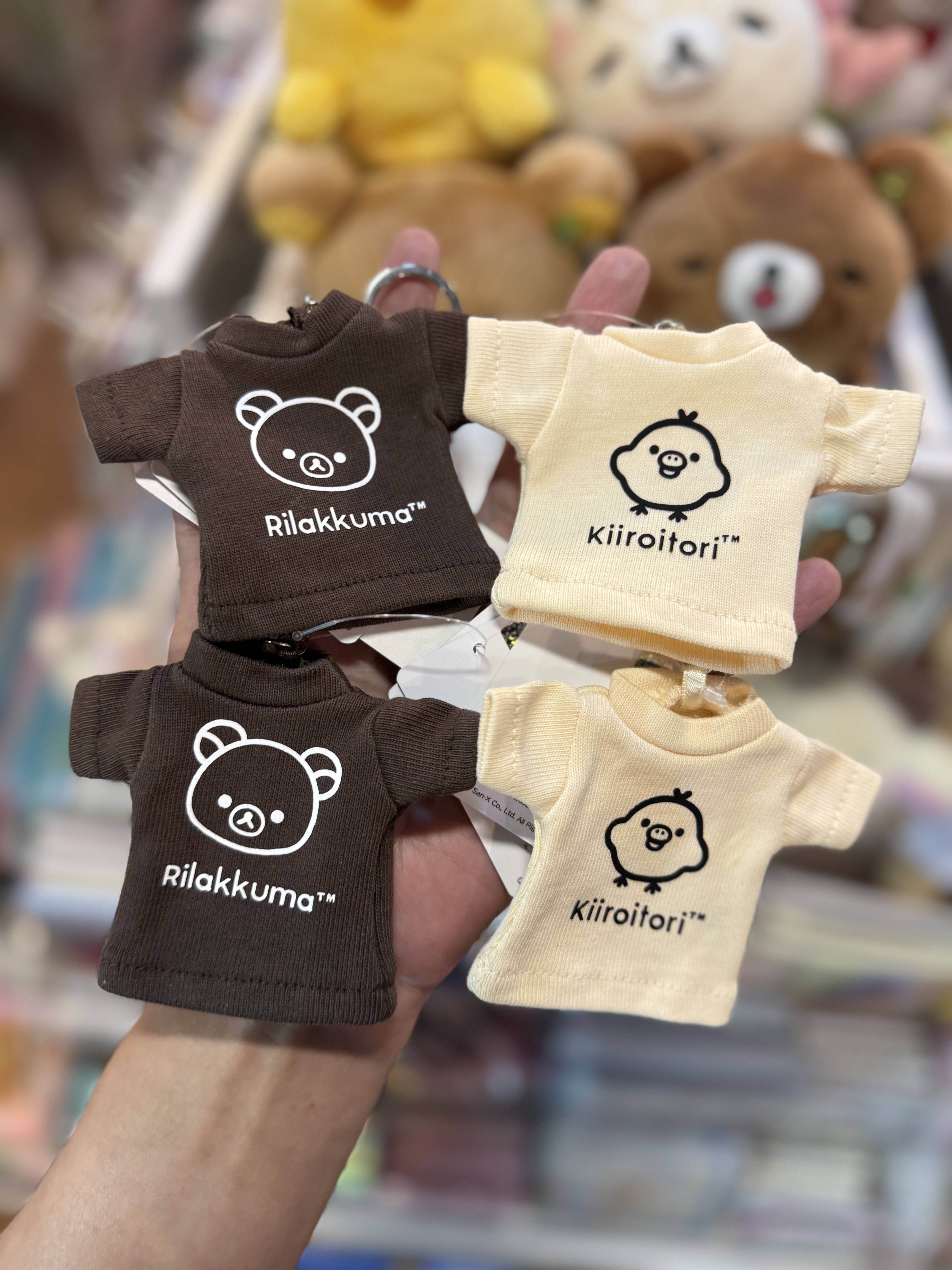 《現貨》全新日本Rilakkuma x earth music&ecology限定衫仔造型匙扣
