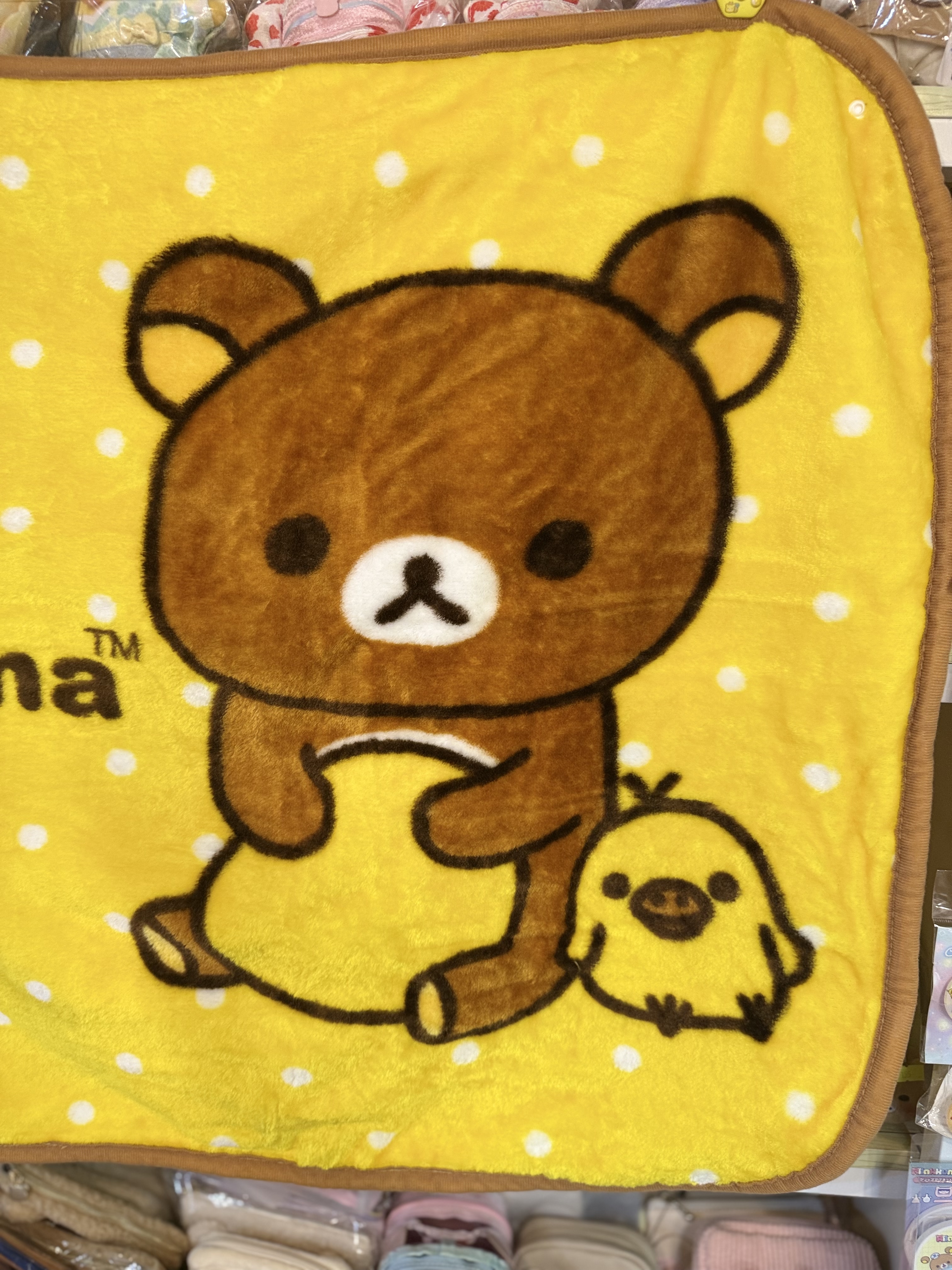《現貨》全新日本限定rilakkuma 毛氈/披肩兩用