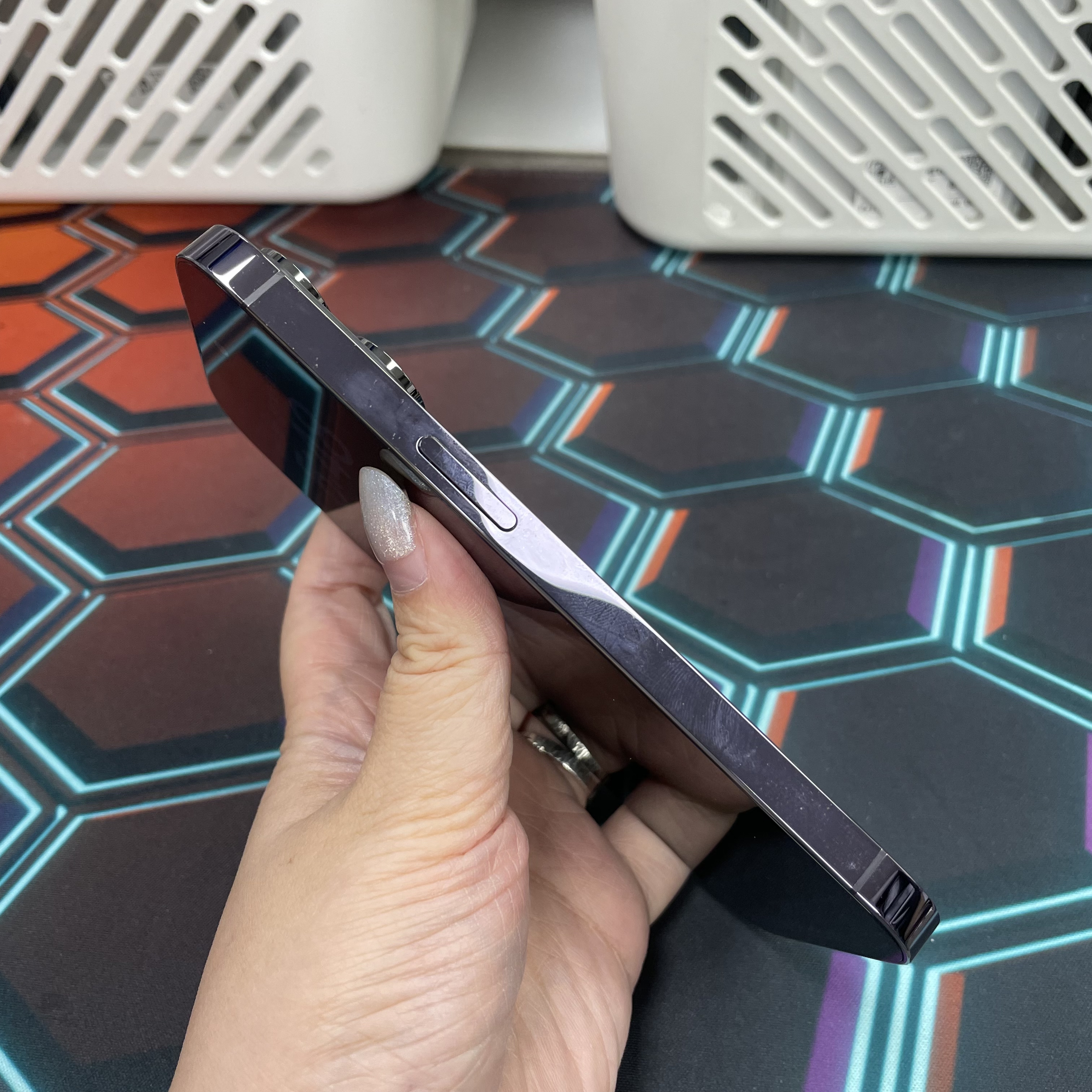 *7294 14 pro 勁靚機 128GB 電100 紫色 purple