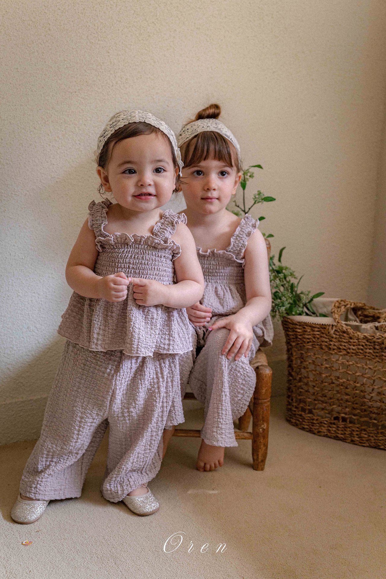 🇰🇷oren set（背心+外套+長褲）親子