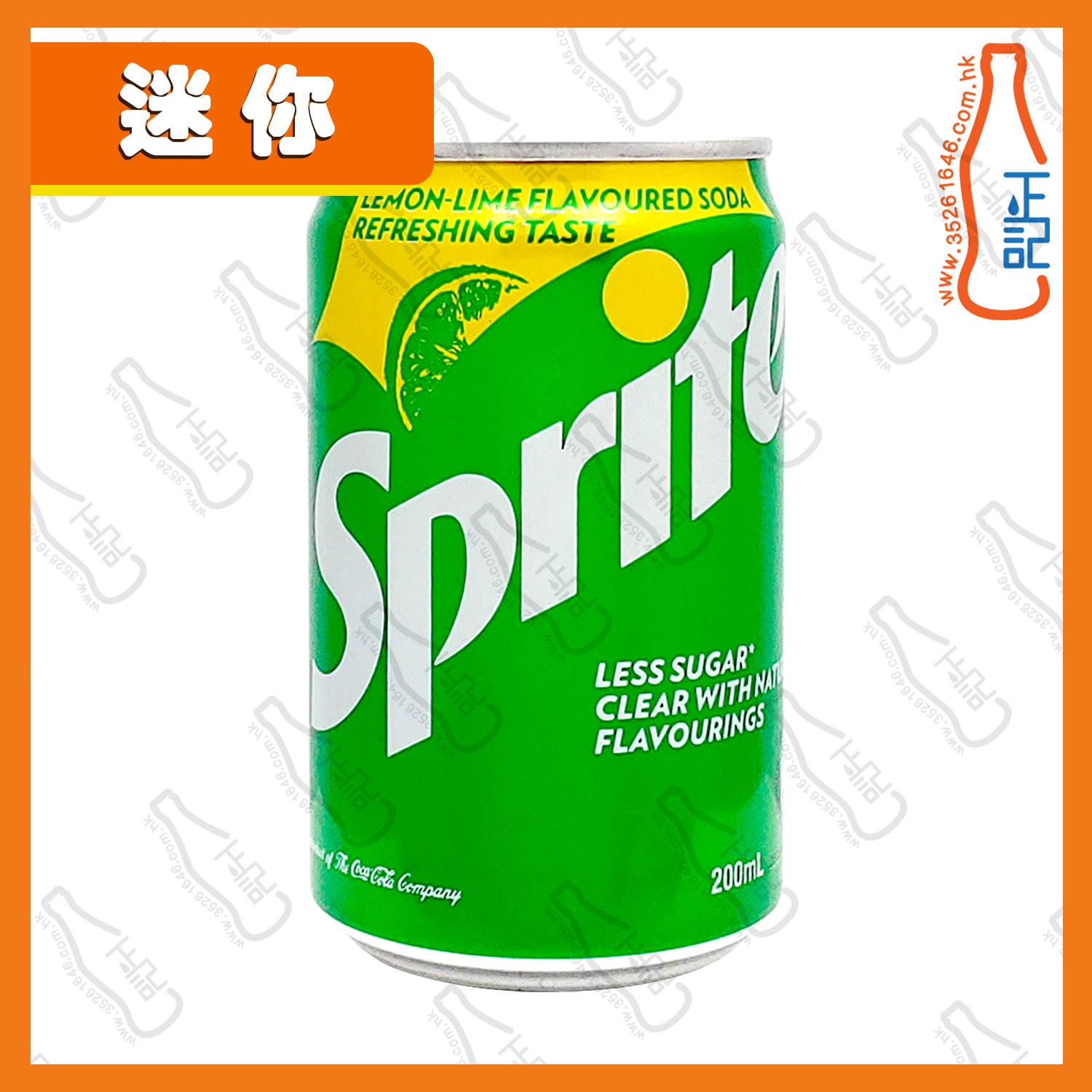 ==【迷你】雪碧 200ml x 6罐 /份