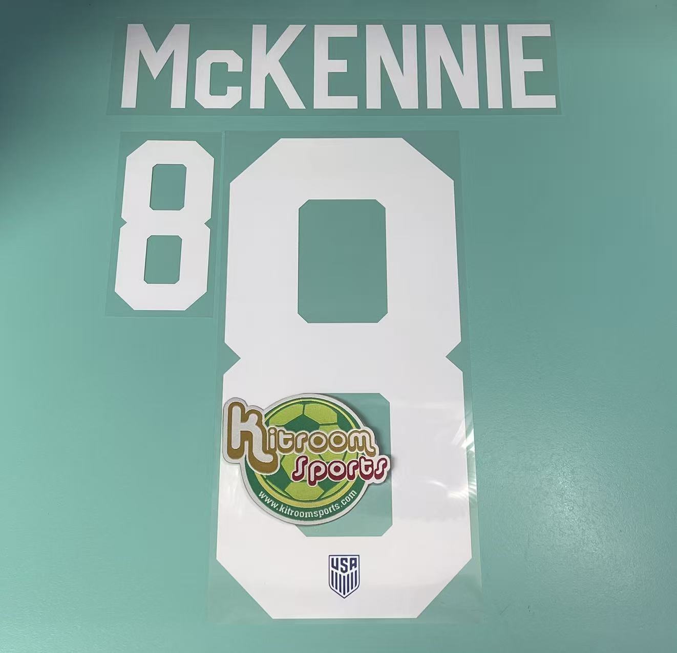 2024 USA Away Nameset #8 McKENNIE