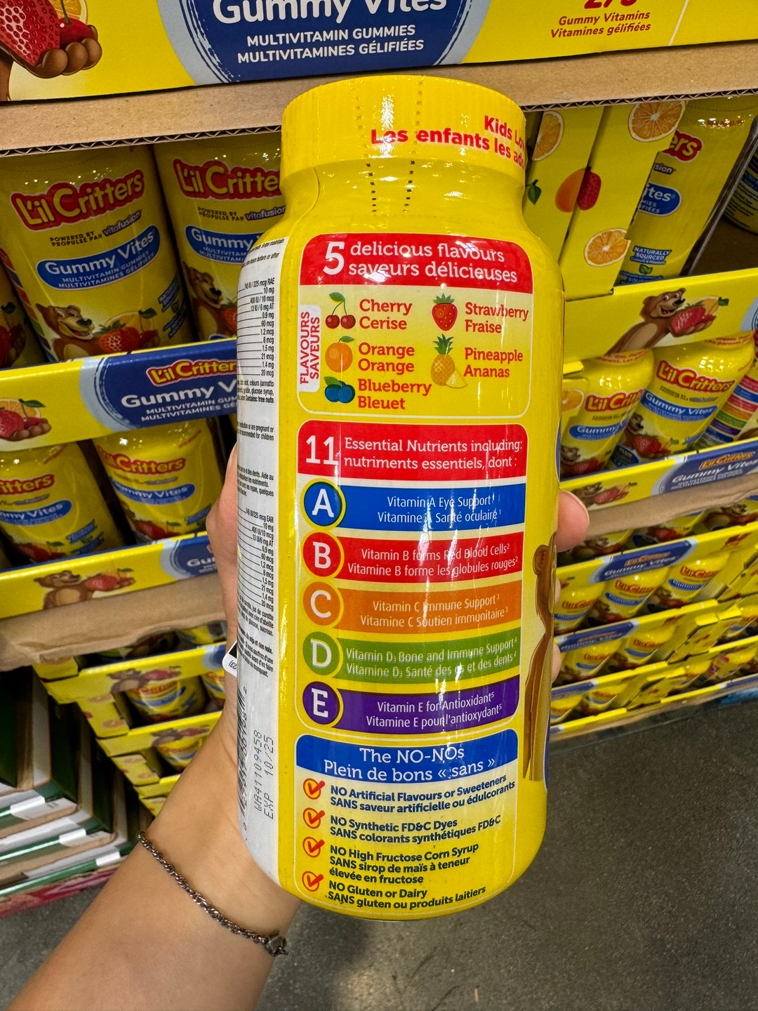 Lil Critters 兒童多種維他命軟糖 275粒