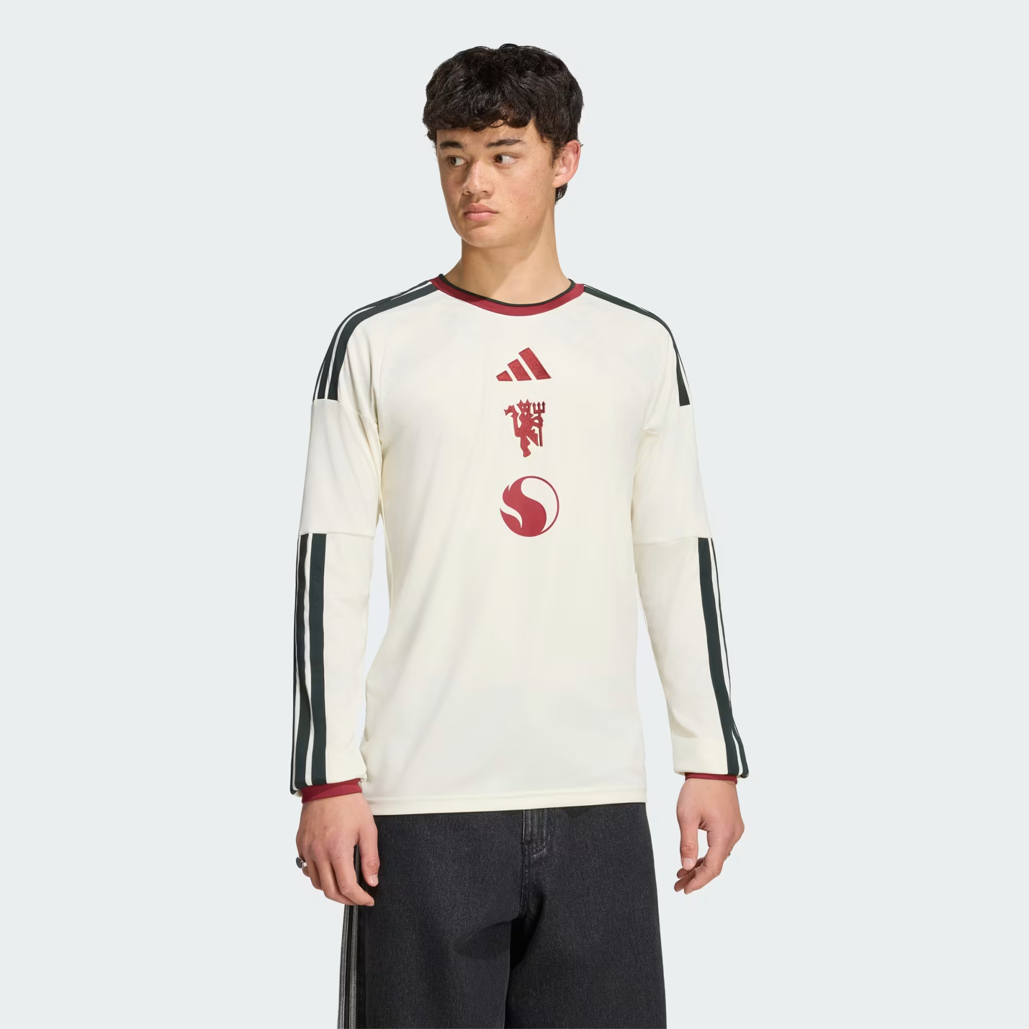 Adidas Manchester United 曼聯 2026-27 三客長袖球迷版球衣 (可加印字章) KB5560