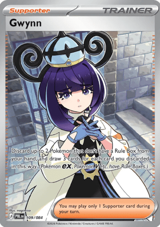 Pokemon TCG Pitch Black - Gwynn-109/084
