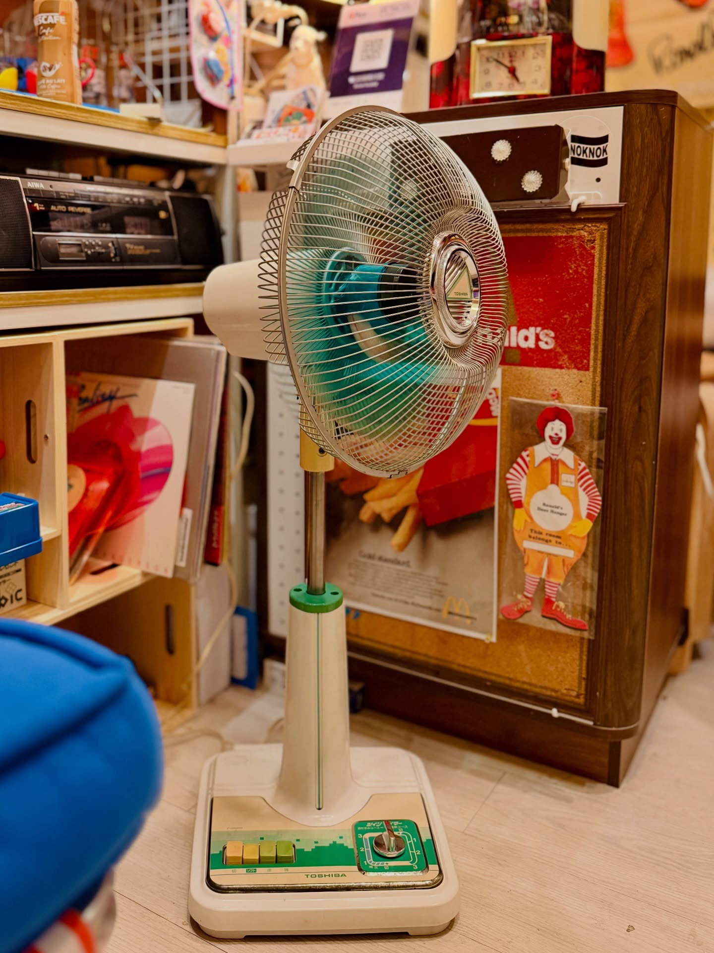 【昭和年代】TOSHIBA F-2204TG 座敷扇風機
