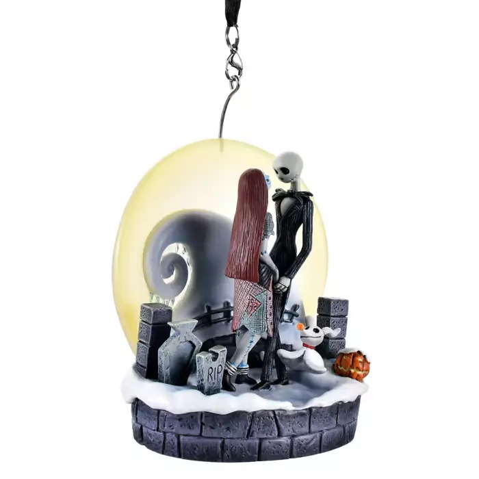 🎀【預訂】Disney Christmas Ornament - 發光Jack & Sally 