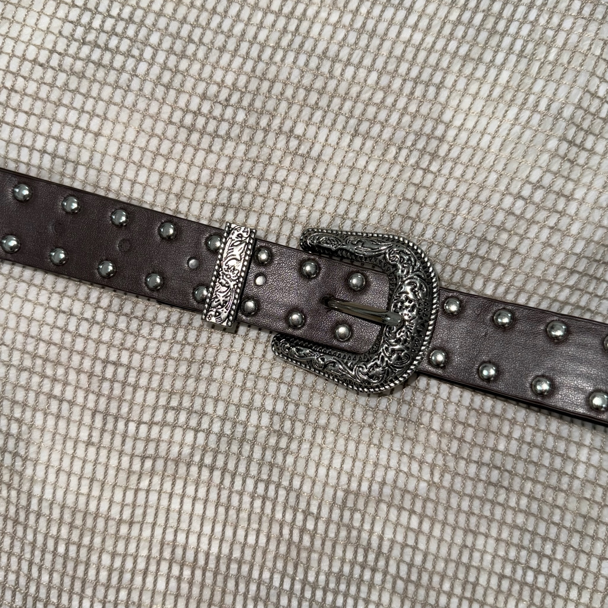 Dark Brown Vintage Belt
