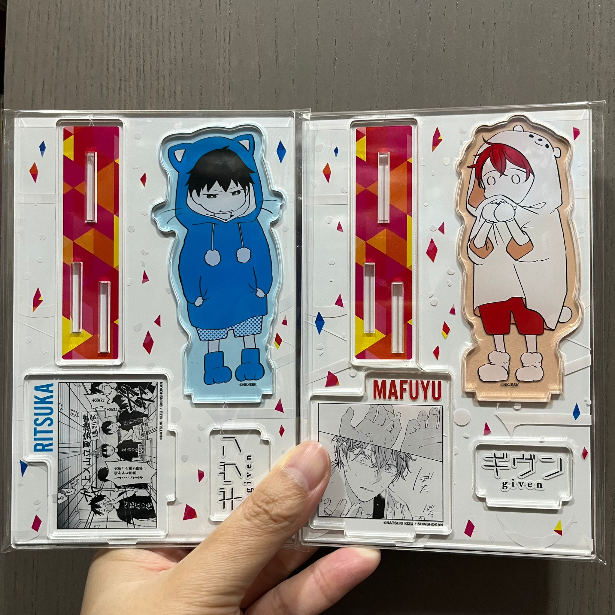 【少量補貨】Given被贈與的未來 立夏&真冬 小朋友立牌